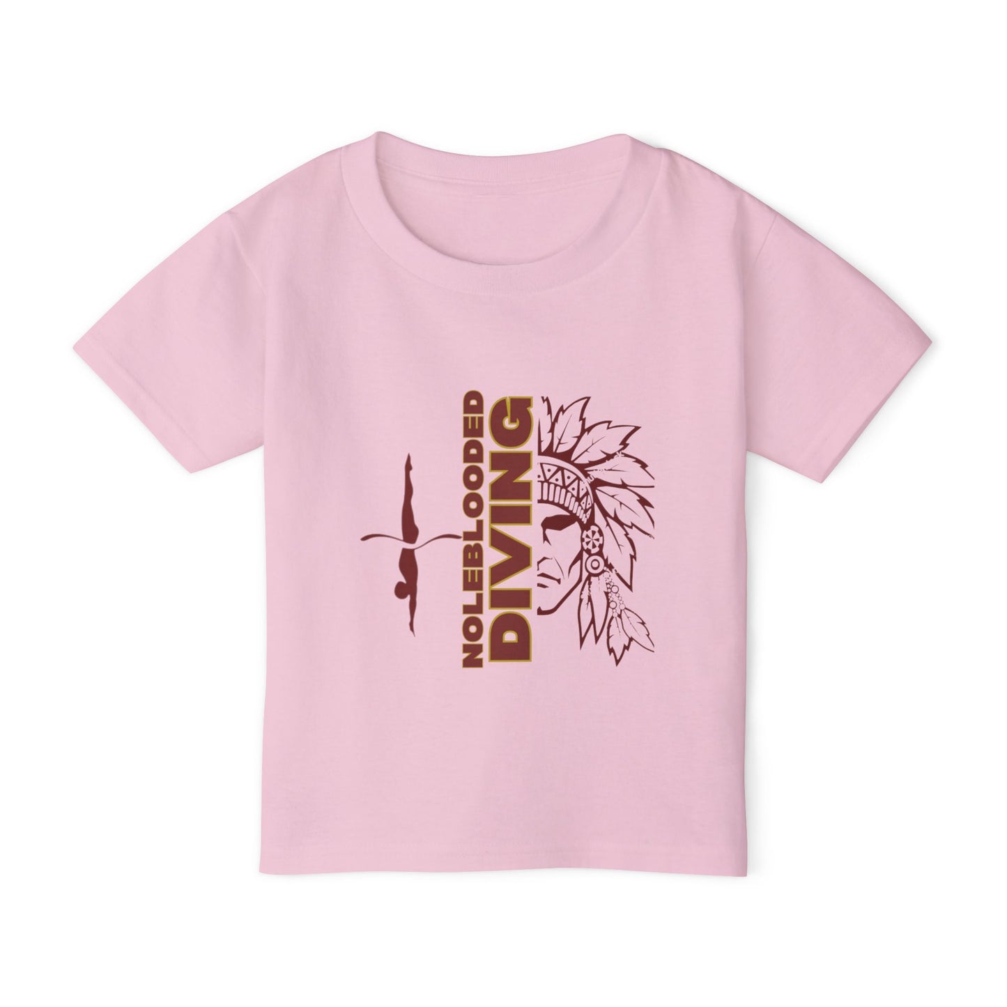 Noleblooded Athletics - Diving Toddler Double-Sided, Graphic T-Shirt