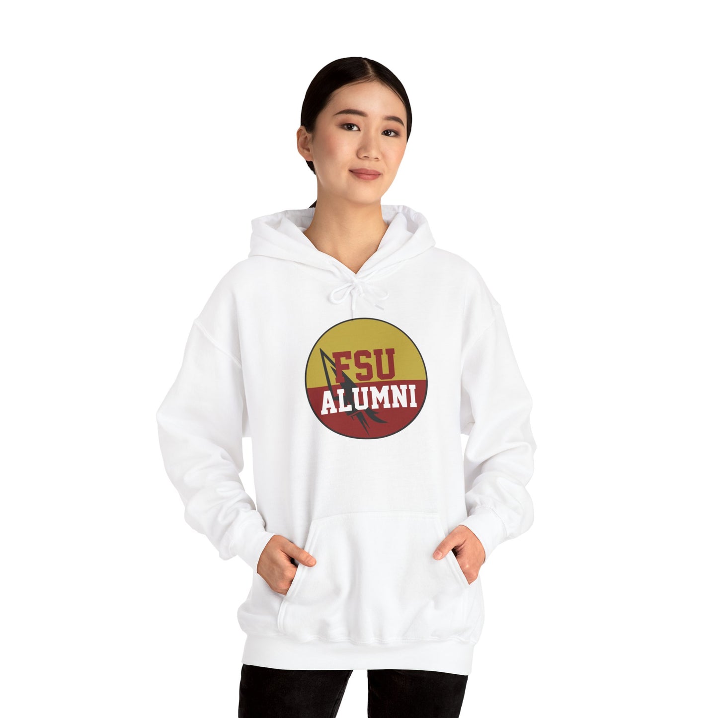 Gameday - "FSU ALUMNI Button" Unisex Heavy Blend Hoodie