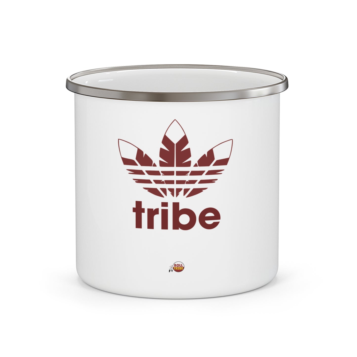 Tribe Inspired Enamel Camping Mug - Perfect for Outdoor Adventures & Gatherings