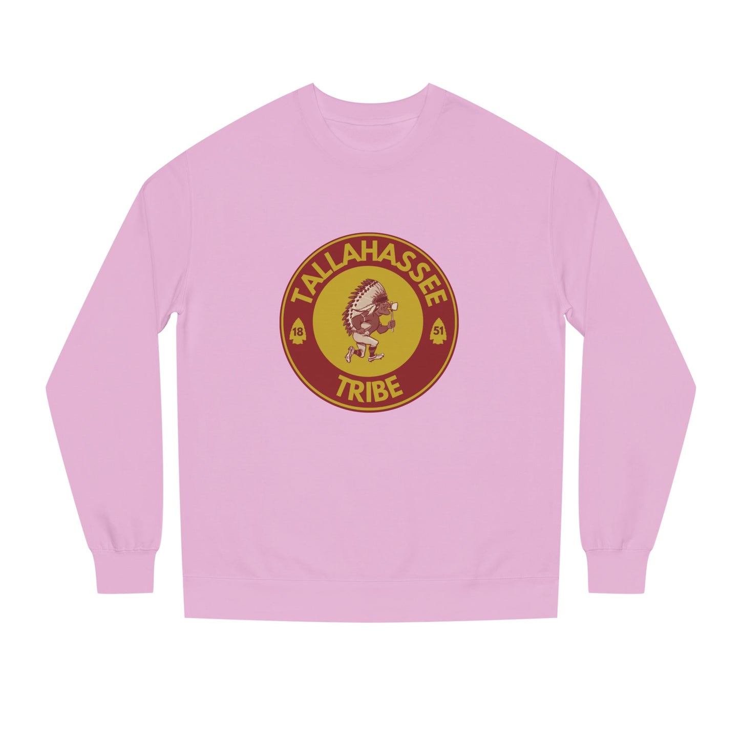Roll Tribe :Tallahassee Tribe" Double-Sided, Unisex Crew Neck Sweatshirt