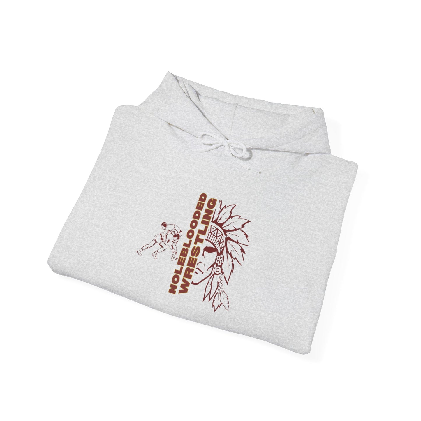 Noleblooded Athletics - Wrestling Unisex Heavy Blend Hoodie