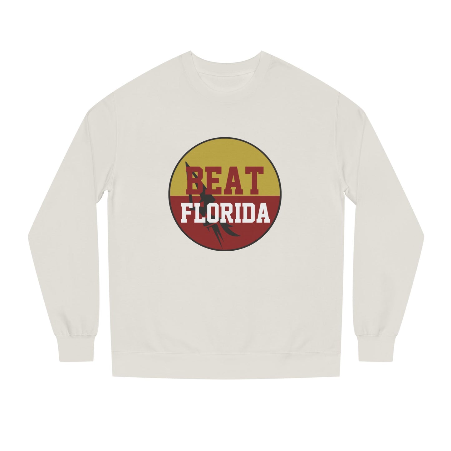 Gameday - "BEAT FLORIDA Button" Unisex Crew Neck Sweatshirt