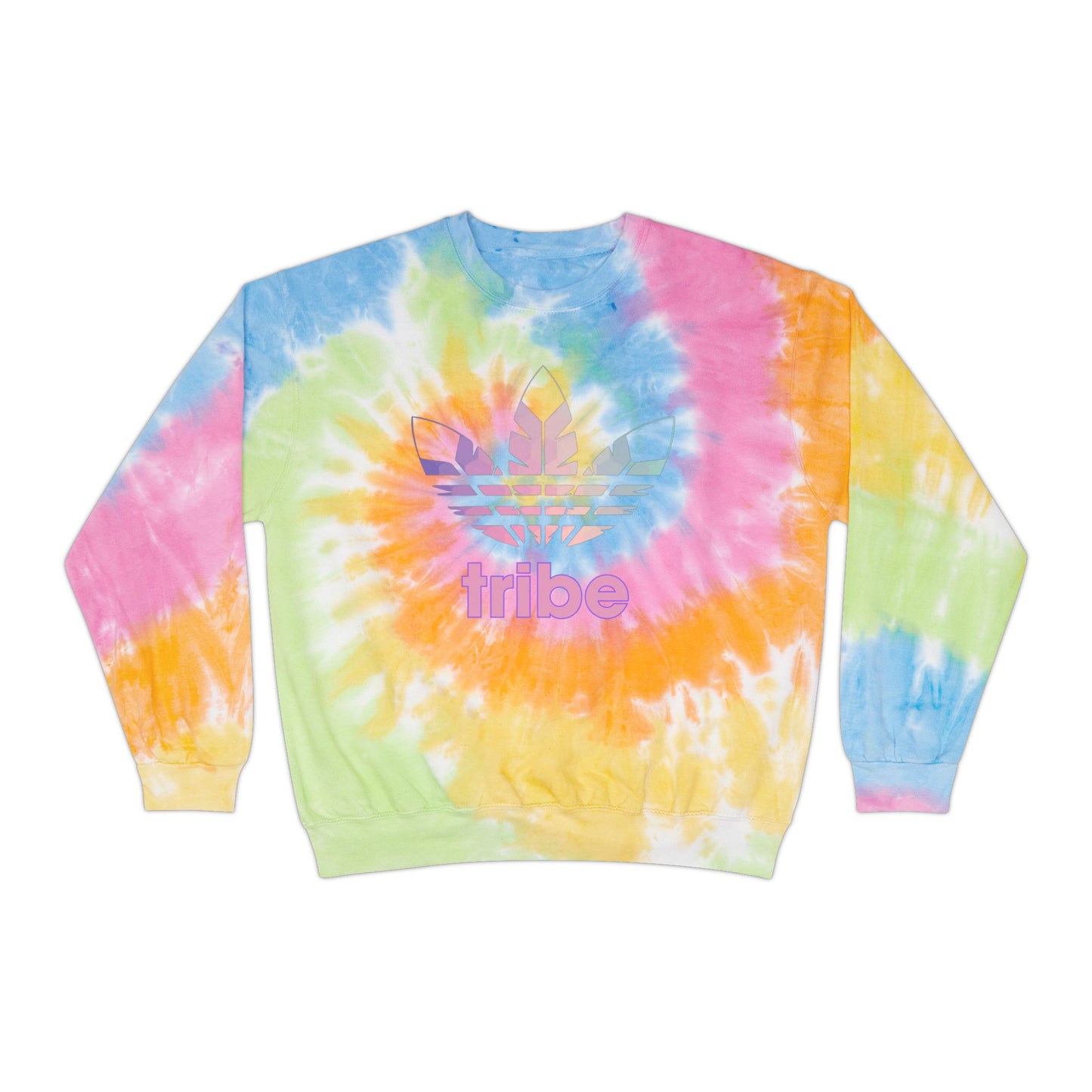 3 Feathers "Trippy Tribe" Unisex Tie-Dye Sweatshirt