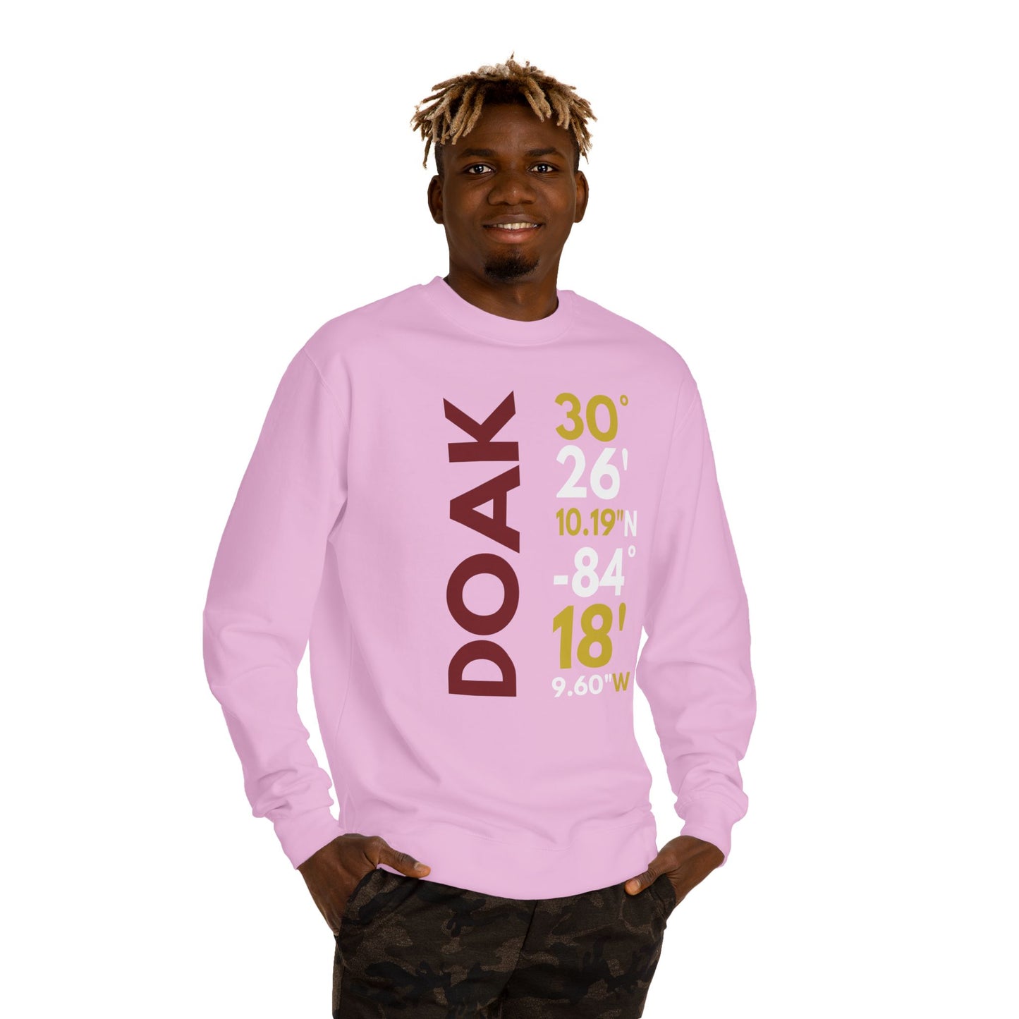 Gameday - "DOAK Coordinates" Unisex Crew Neck Sweatshirt