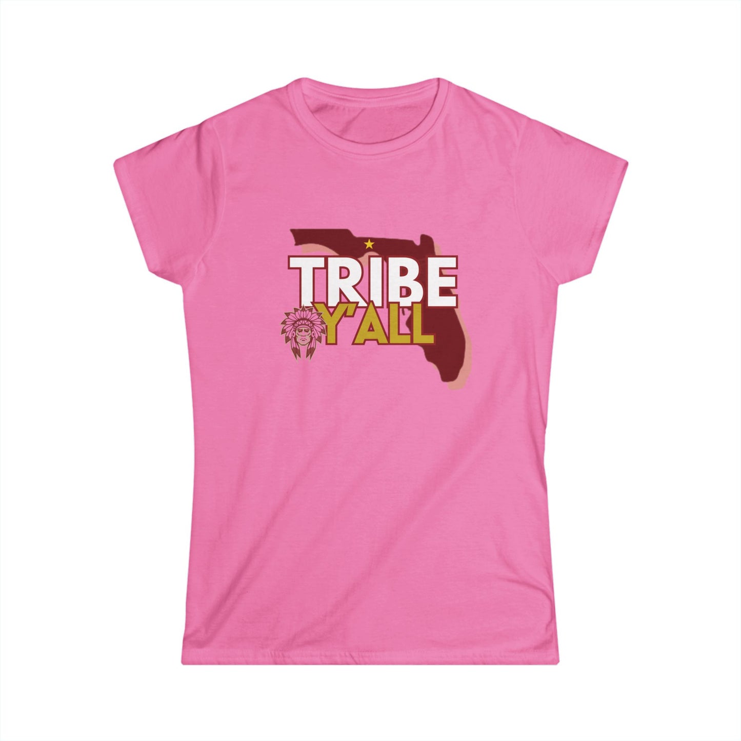 Tribal Traditions "Tribe Y'all" Women's Softstyle Tee