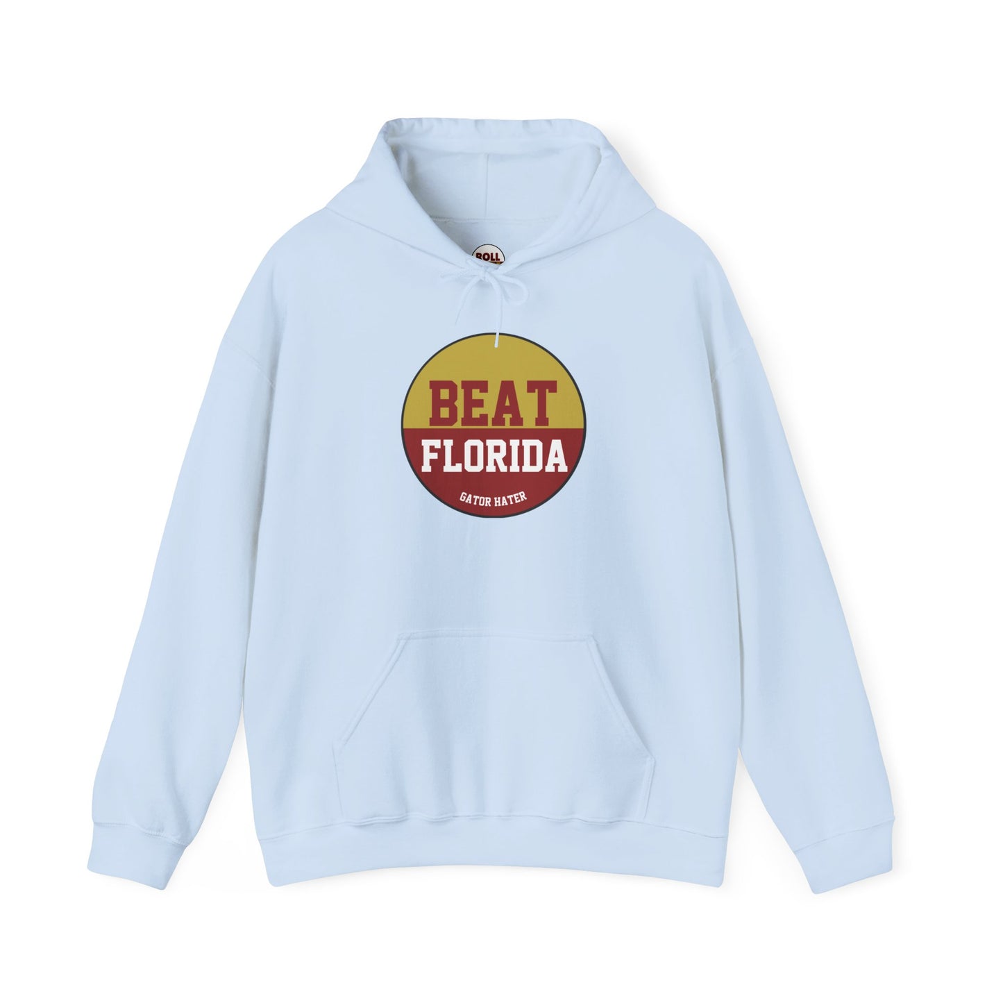 Gameday - "BEAT FLORIDA Gator Hater Button Unisex Hooded Sweatshirt