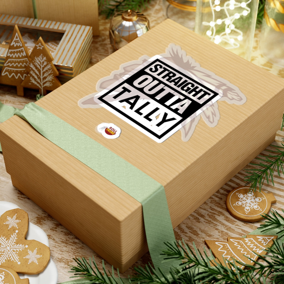 Roll Tribe "Straight Outta Tally" Kiss-Cut Stickers