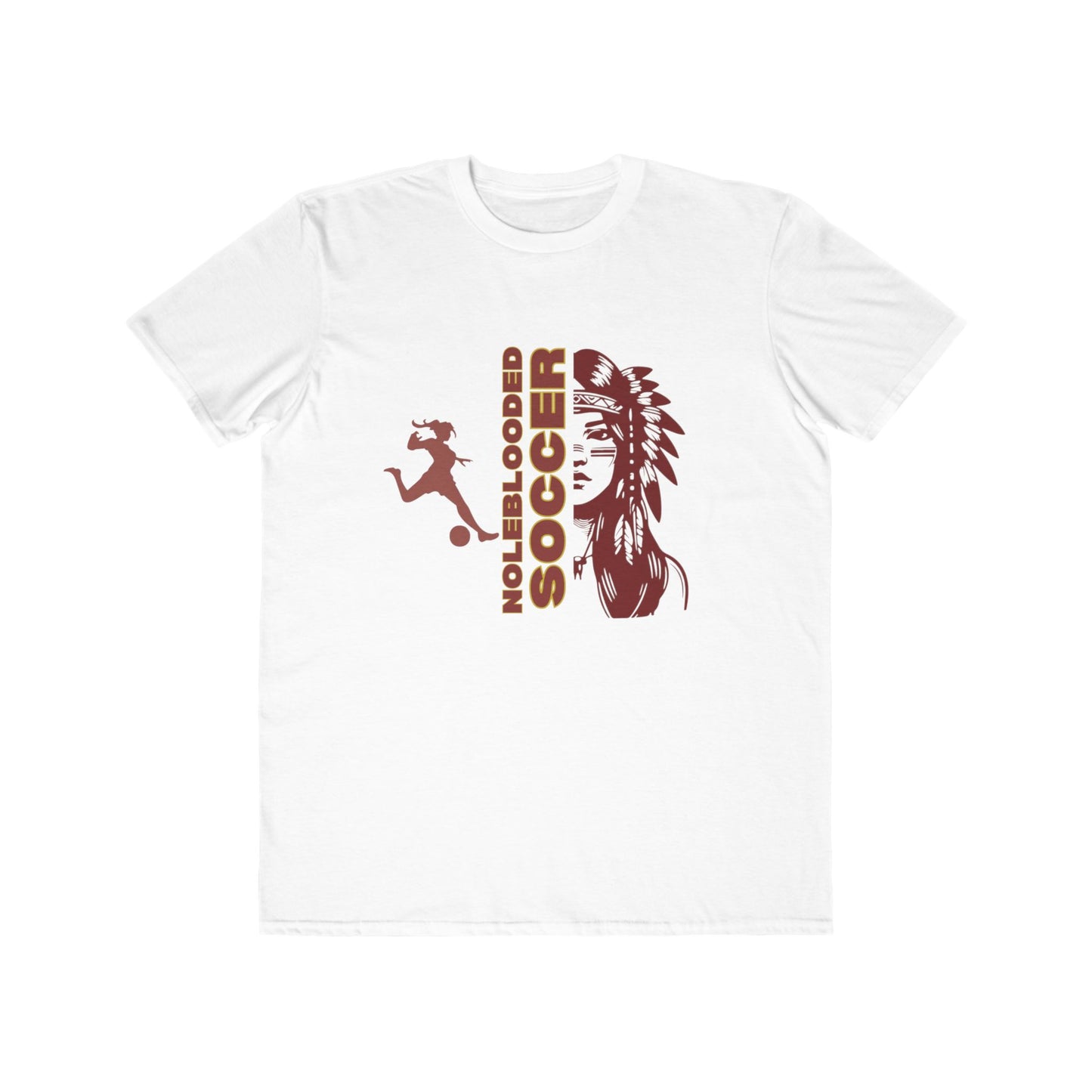 Noleblooded Athletics - Ladies Soccer Unisex Lightweight Double-Sided, Graphic Tee