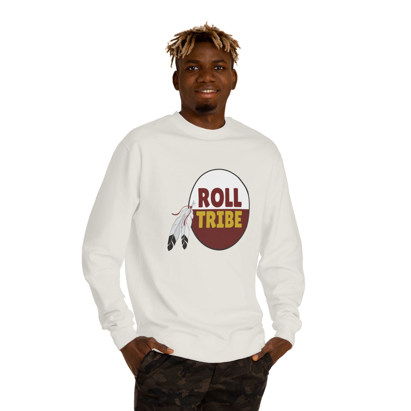 Tribe Spirit Unisex Crew Neck Sweatshirt - Roll Tribe Design