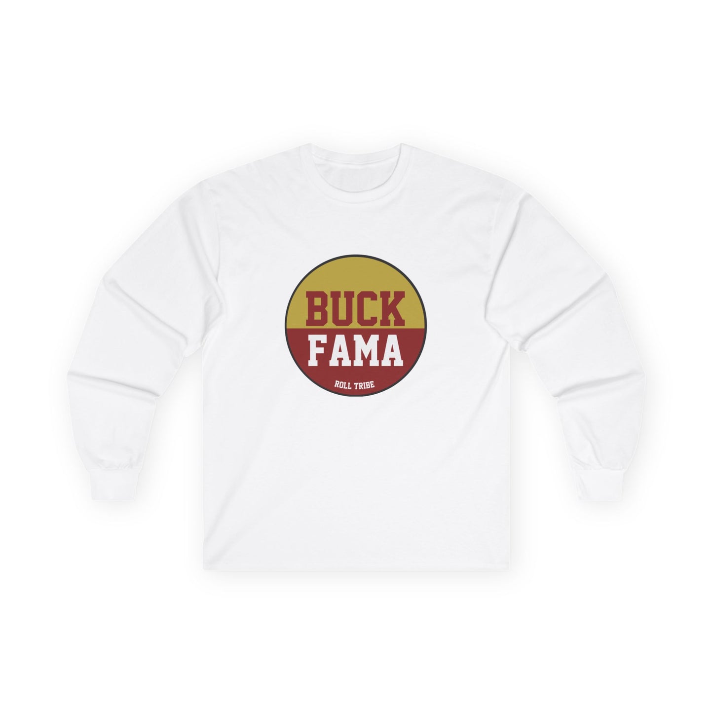 Gameday - "BUCK FAMA" Button Unisex Long Sleeve Tee