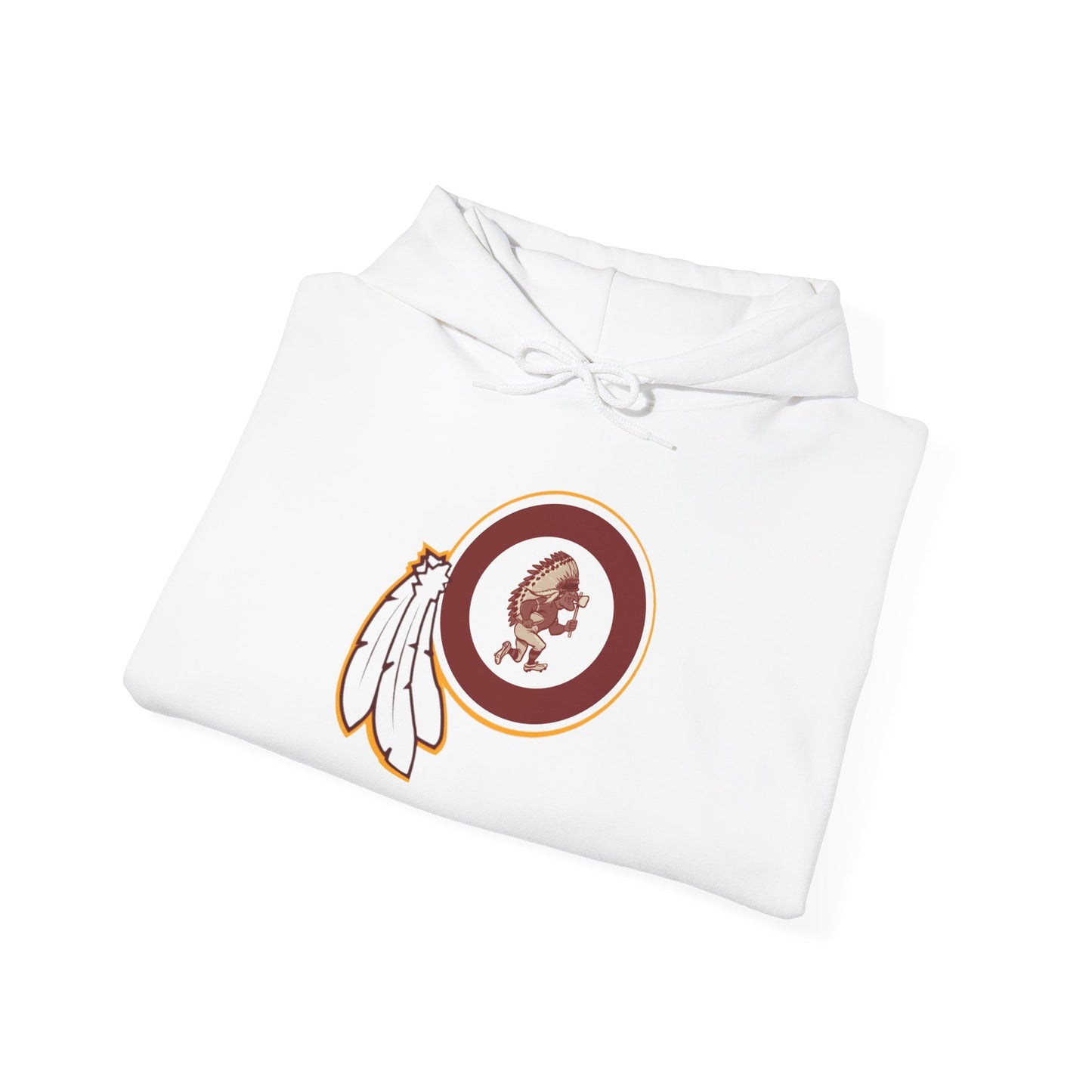 Gameday "Circled Chief" Unisex Heavy Blend™ Hooded Sweatshirt