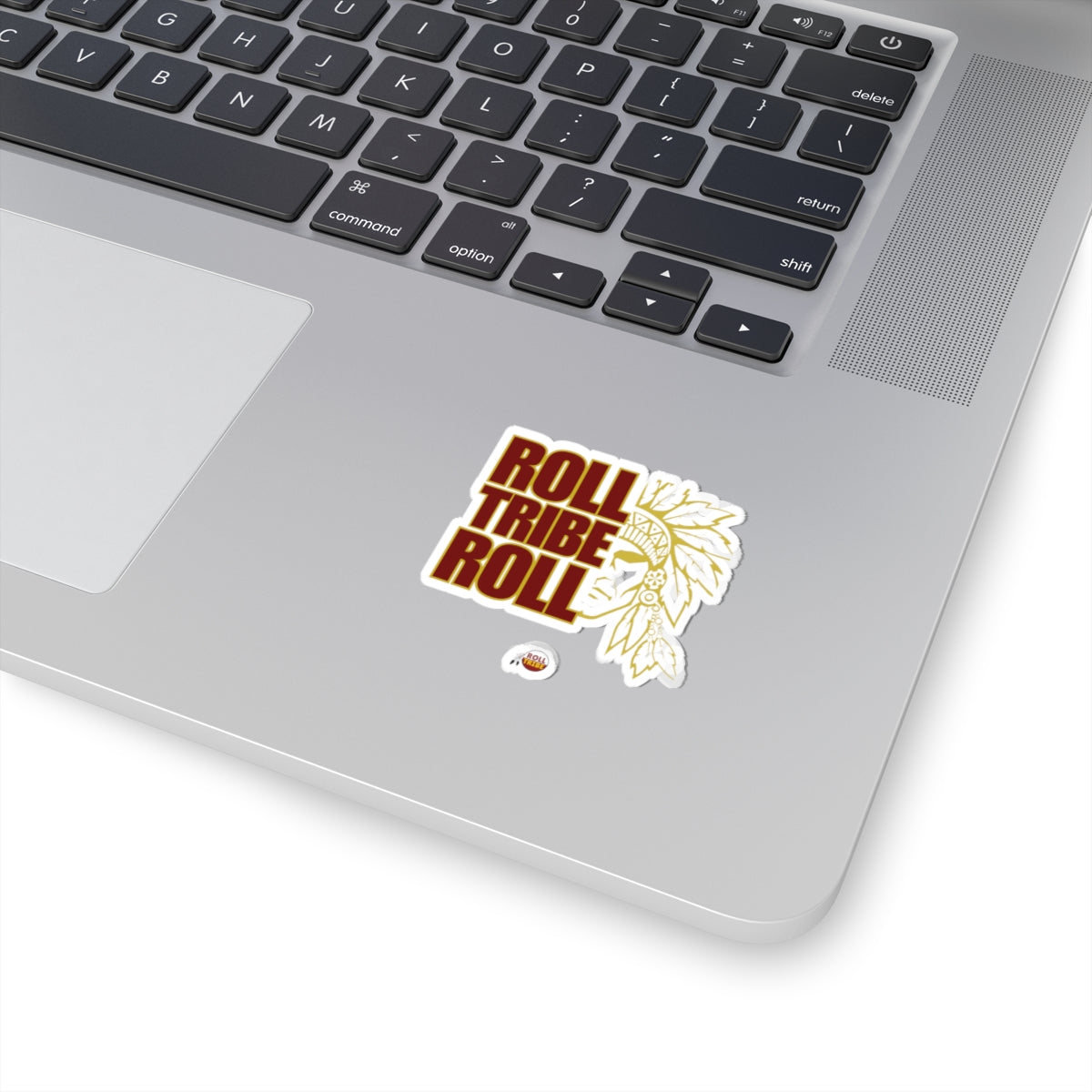 Tribal Inspired Kiss-Cut Stickers - 'Roll Tribe Roll' Design