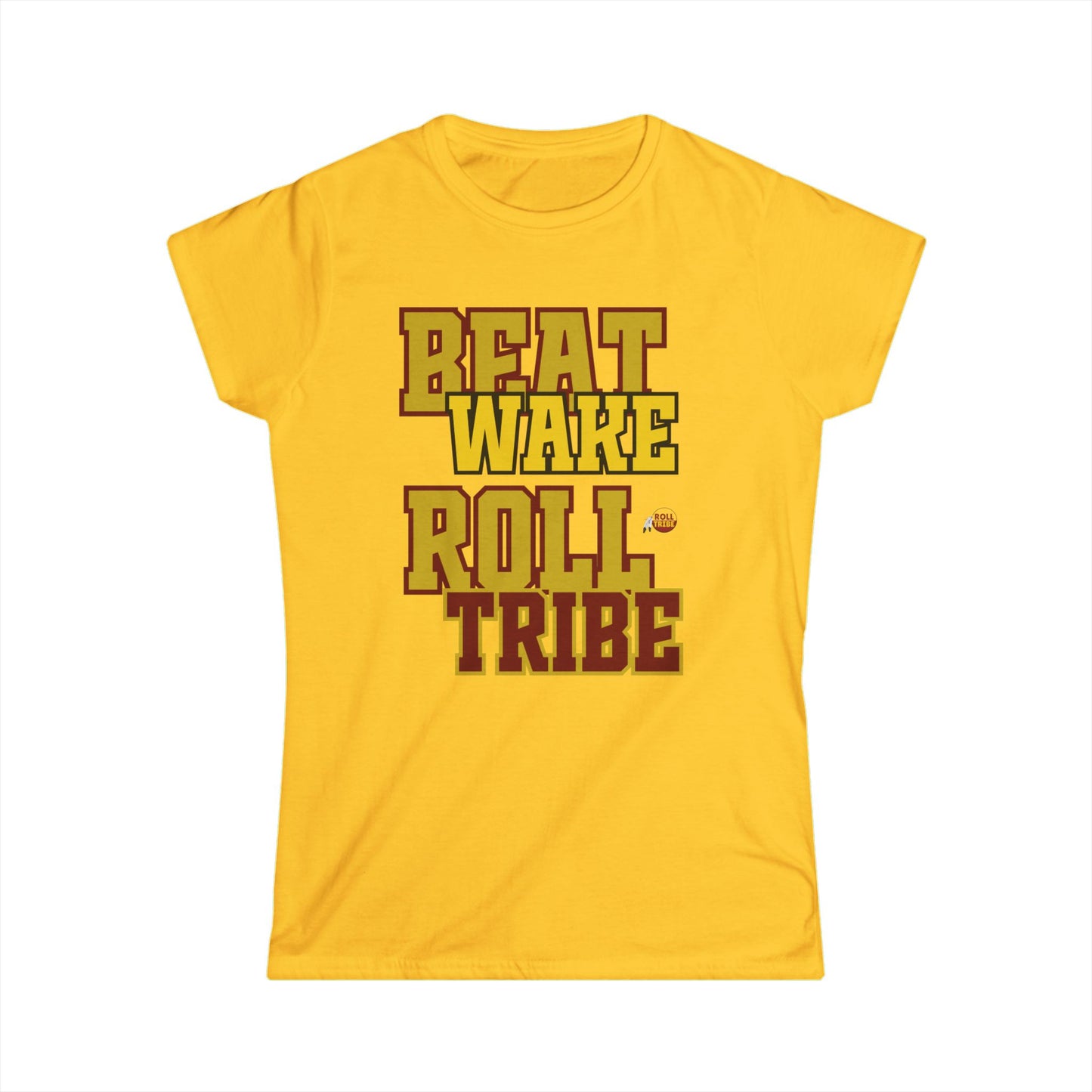 Roll Tribe "Beat Wake" Women’s Softstyle Tee Shirt