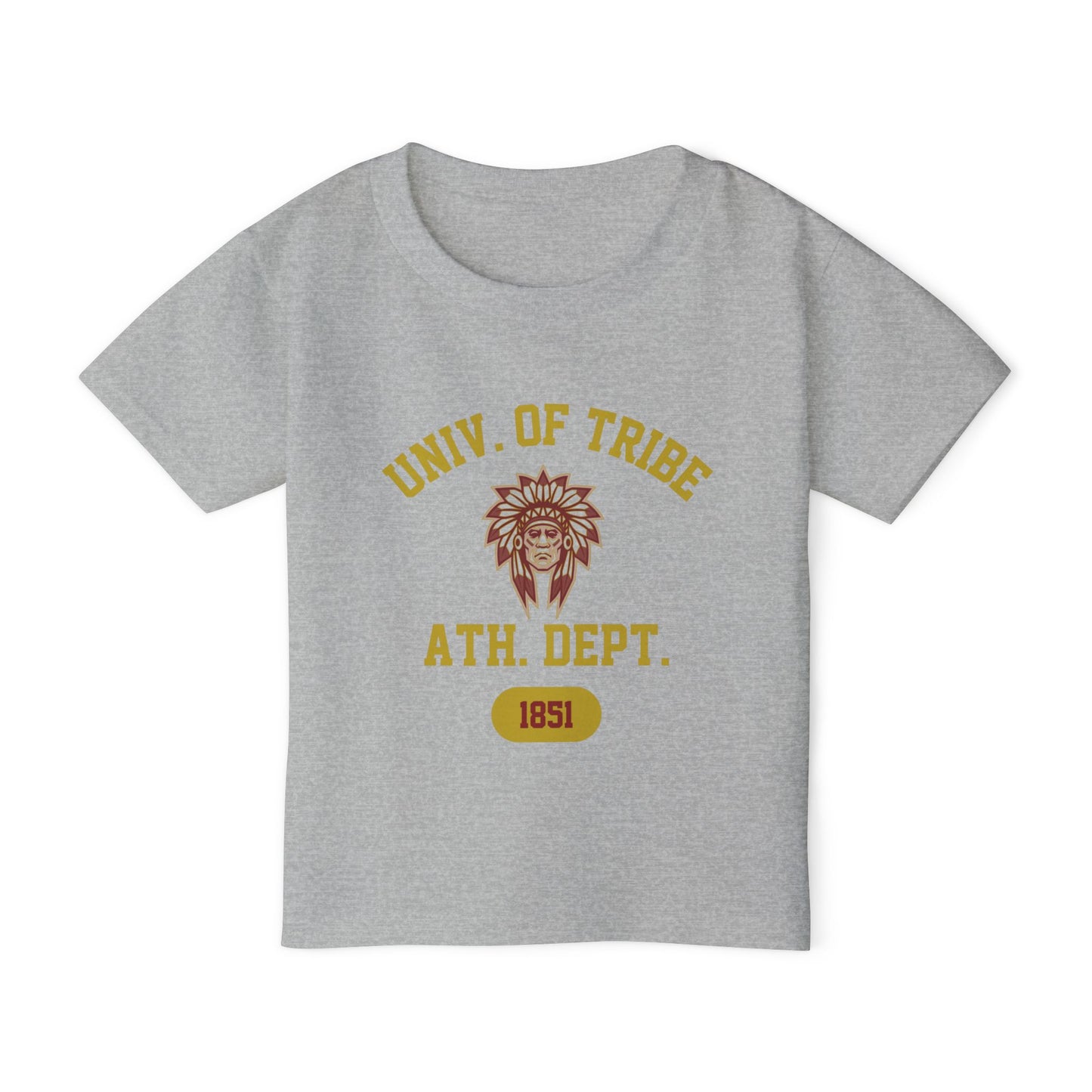 Univ. of Tribe Athletic Department Tee - Double-Sided, Heavy Cotton™ Toddler T-Shirt