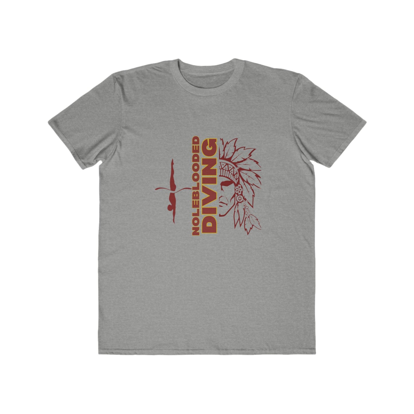 Noleblooded Athletics - Diving Men's Double-Sided, Lightweight Tee