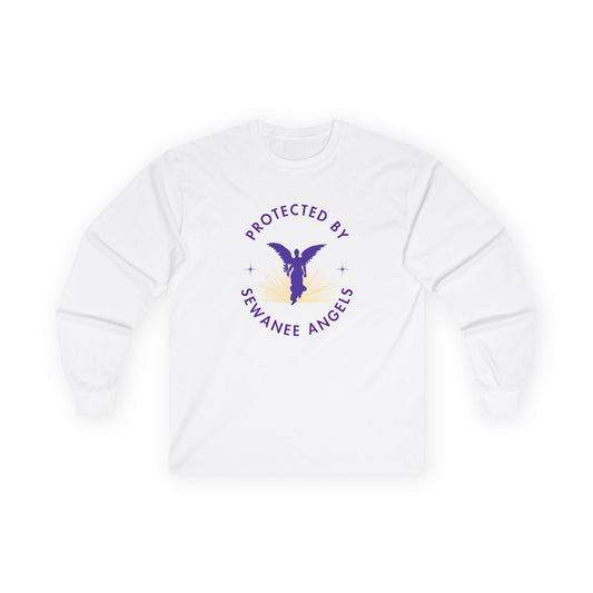 "Protected by Sewanee Angels"  Long Sleeve Tee