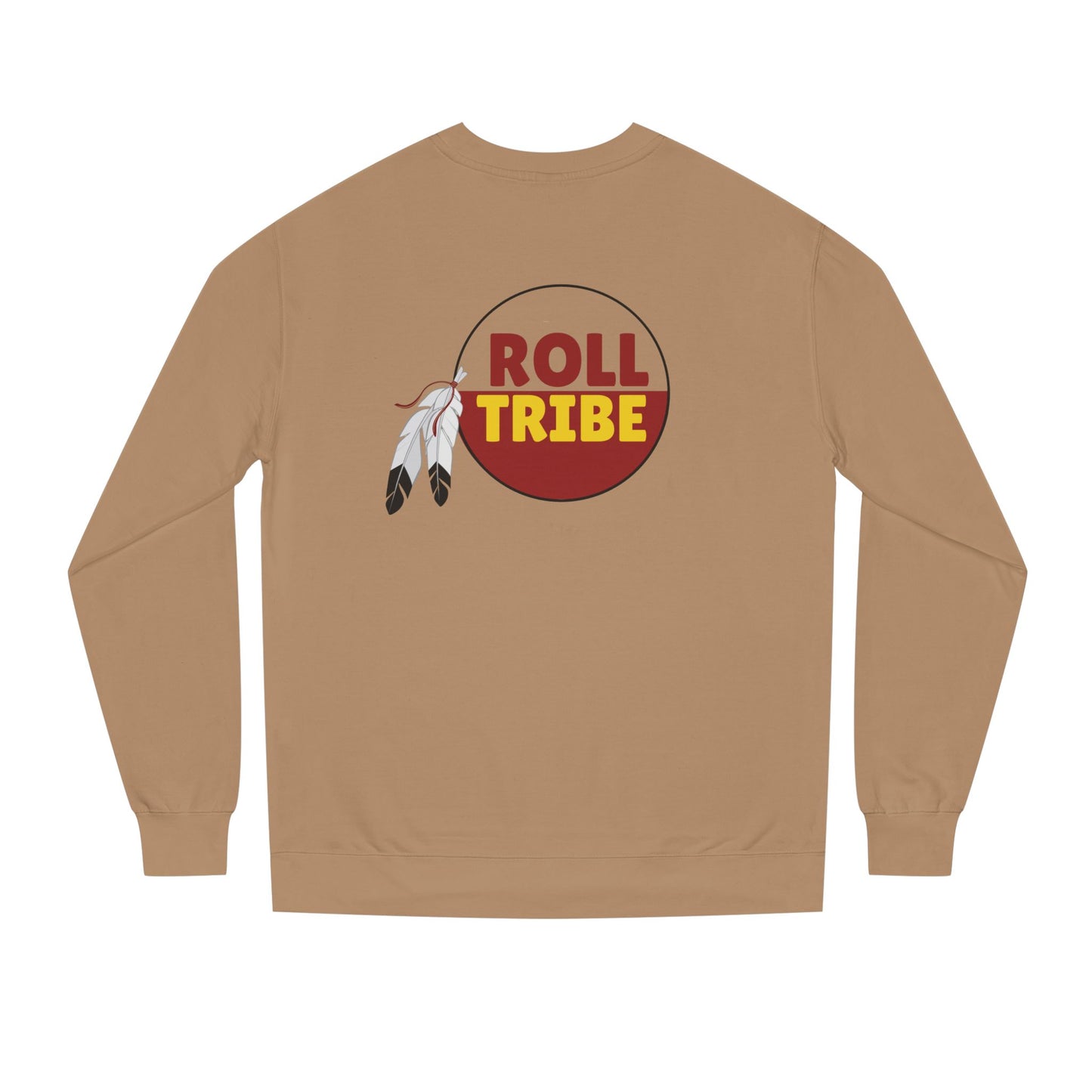 Roll Tribe "Cartoon Indian" Unisex Crew Neck Sweatshirt