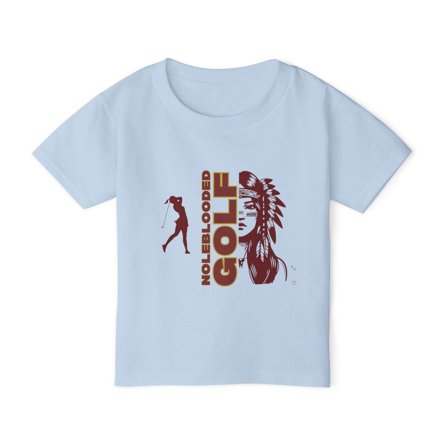 Noleblooded Athletics - Ladies Golf Double-Sided, Toddler T-Shirt