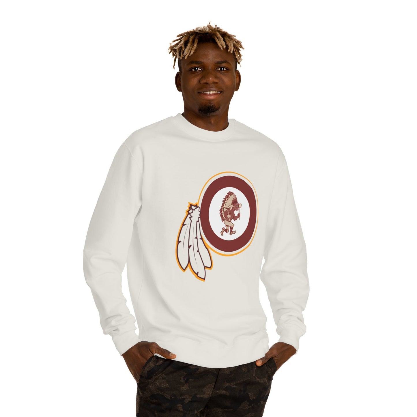 Roll Tribe - Circled Chief Unisex Crew Neck Sweatshirt