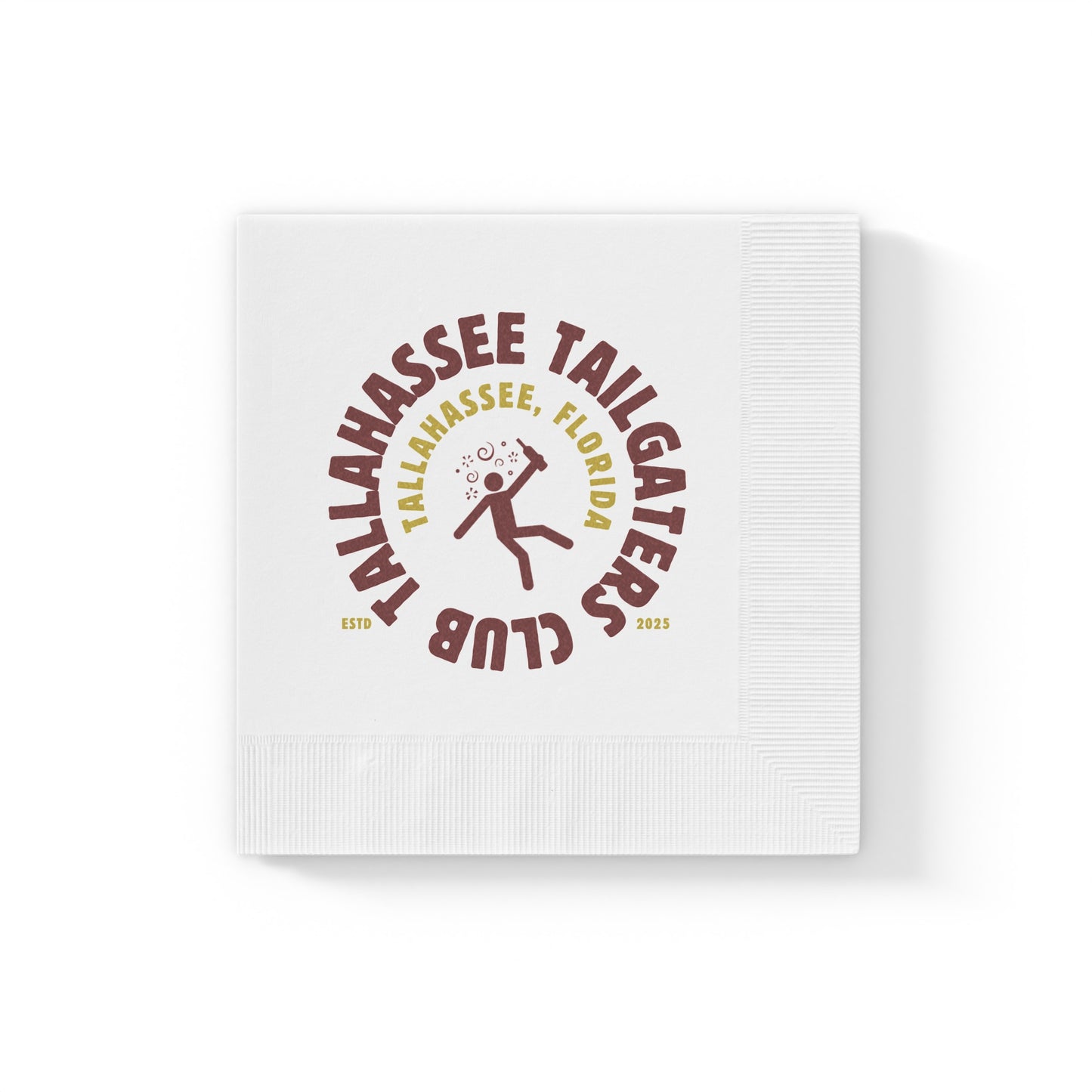 Tallahassee Tailgater Club Napkins - Perfect for Game Day Celebrations