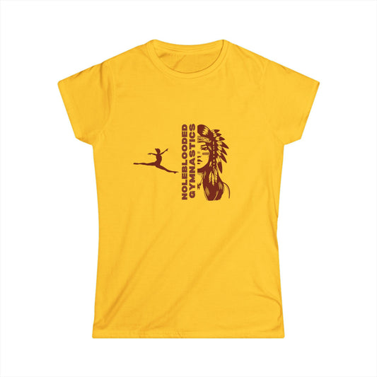 Noleblooded Athletics - Ladies Gymnastics Women's Softstyle Tee