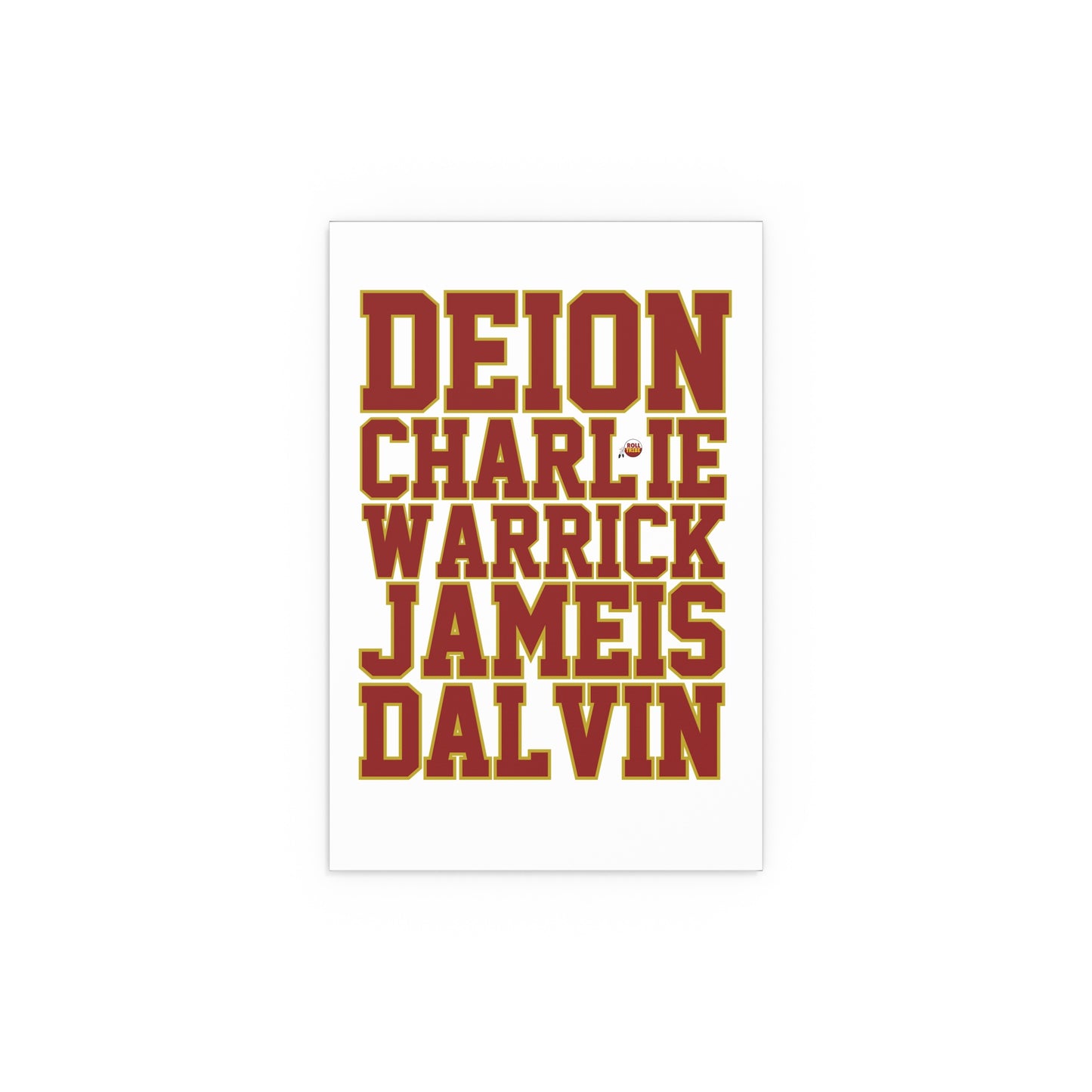 Roll Tribe - "Mt. Rushmore "Silk Wall Poster