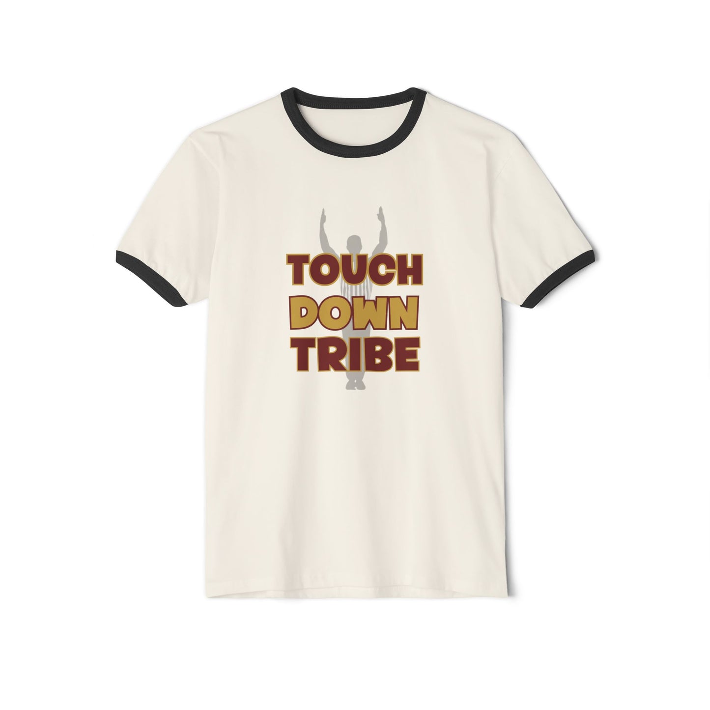 Gameday - "Touch Down Tribe" Unisex Cotton Ringer T-Shirt