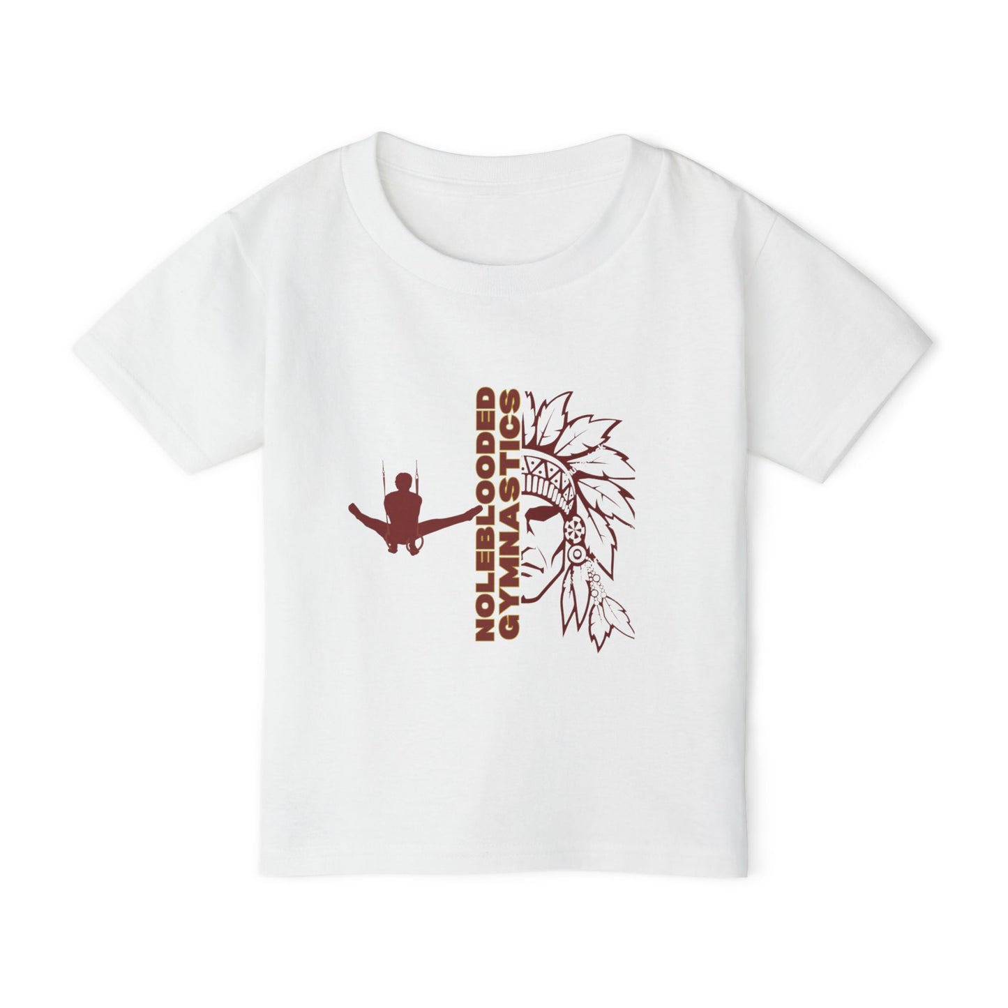 Noleblooded Gymnastics Toddler Double-Sided, T-Shirt