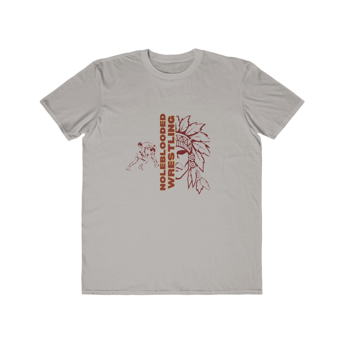 Noleblooded Athletics - Wrestling Men's Lightweight Double-Sided, Fashion Tee