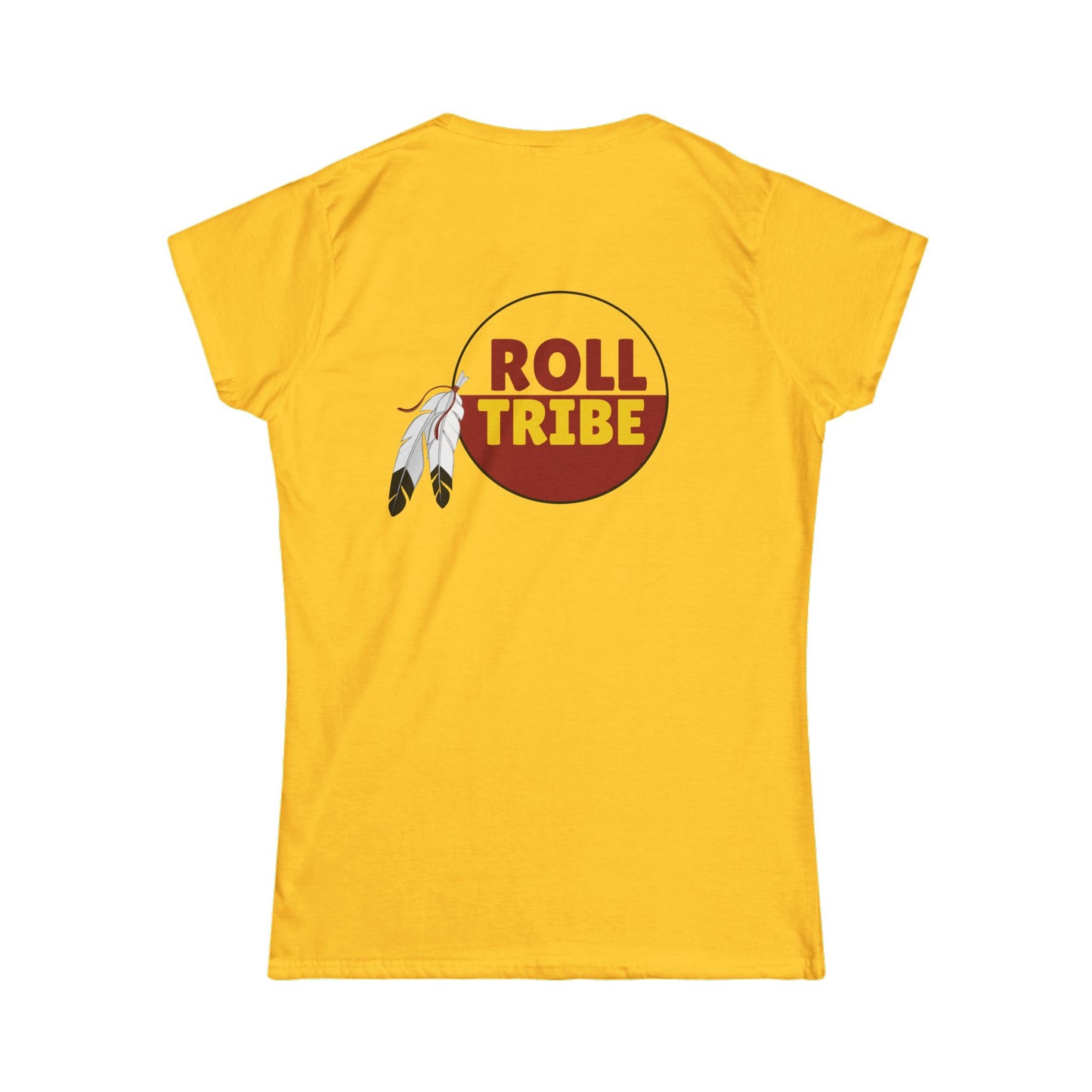 Roll Tribe Sports - "Football" Women's Soft T-Shirt