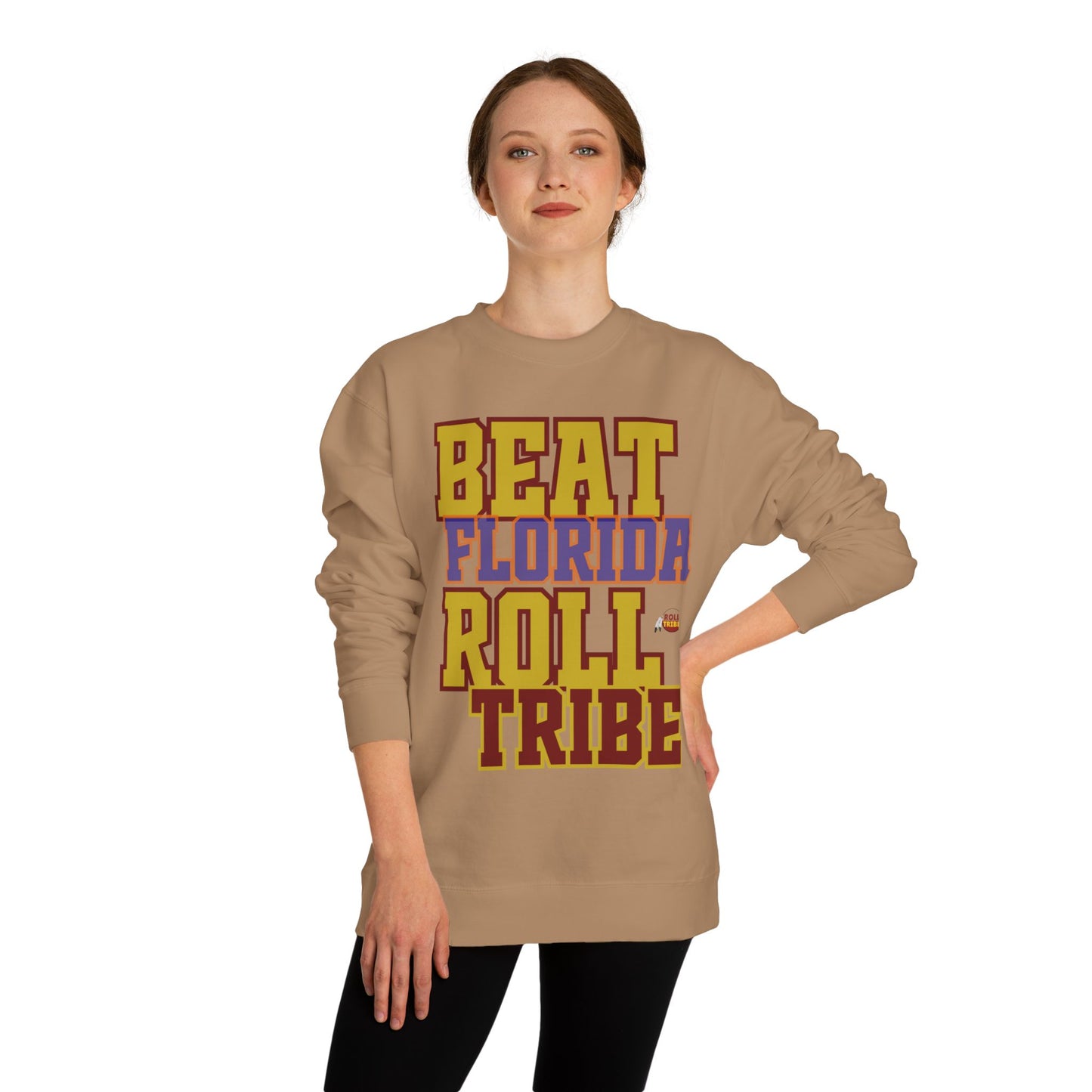 Roll Tribe "Beat Florida" Unisex Crew Neck Sweatshirt