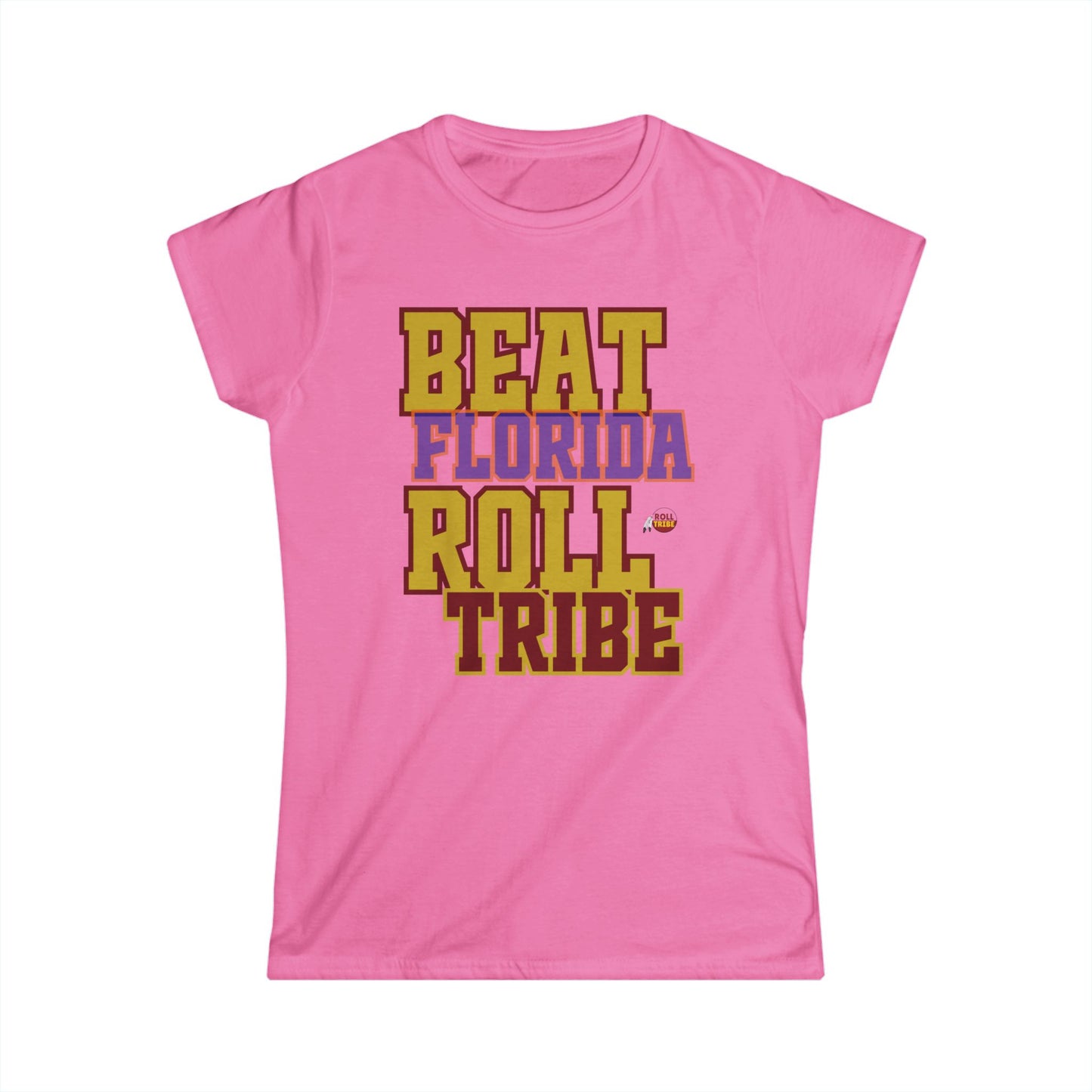 Roll Tribe "Beat Florida" Women's Softstyle Tee