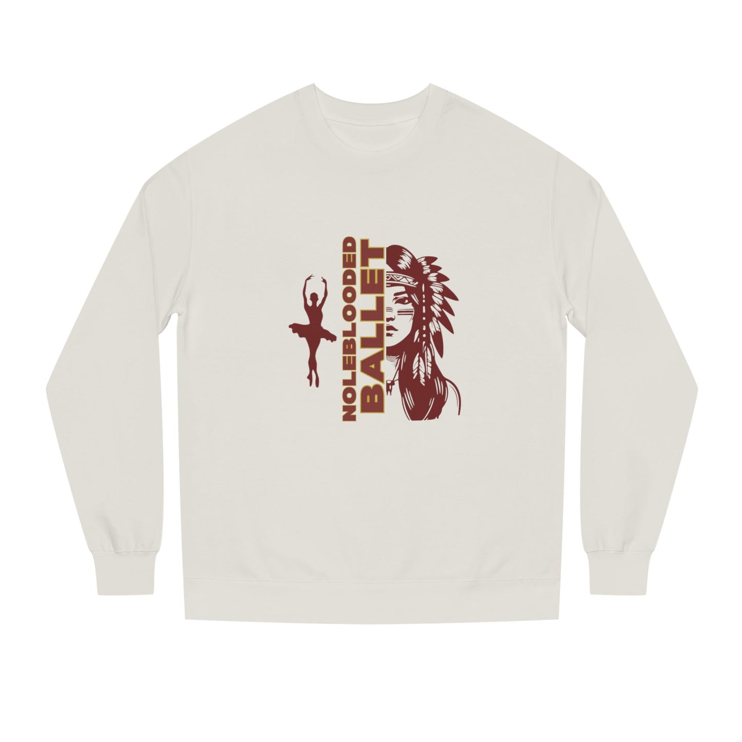 Noleblooded Athletics - Ballet Unisex Crew Neck Sweatshirt