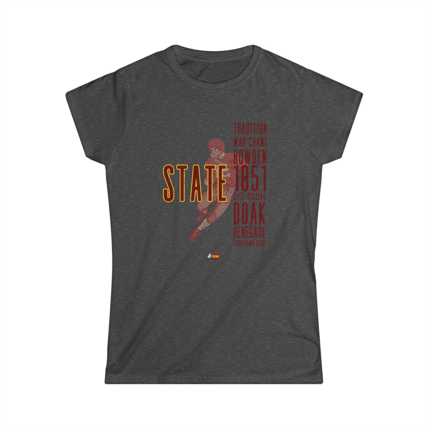 Women's Softstyle Tee - 'Tradition State 1851' Vintage Graphic T-Shirt