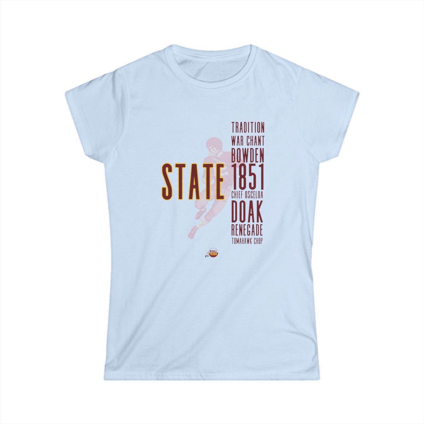 Women's Softstyle Tee - 'Tradition State 1851' Vintage Graphic T-Shirt