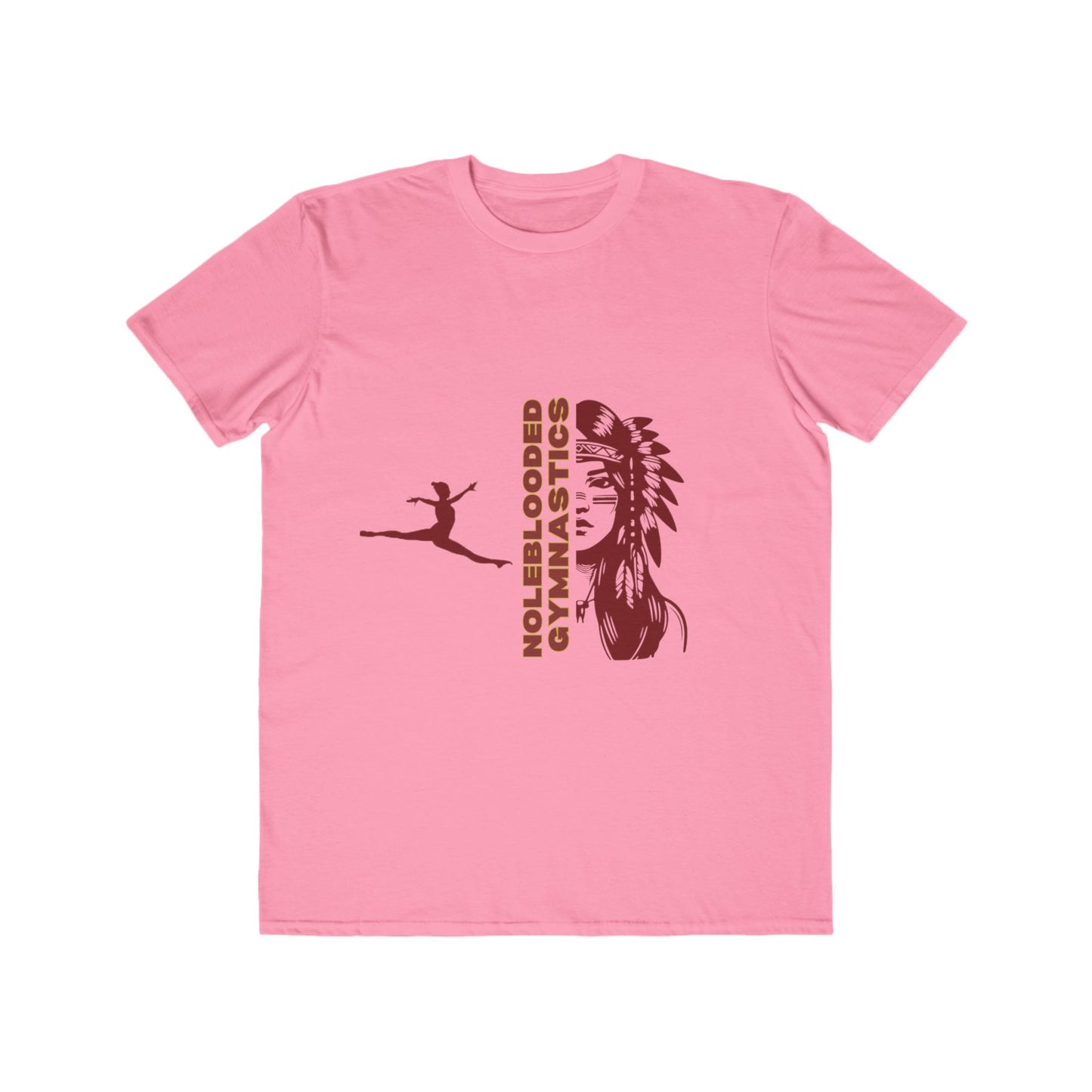 Noleblooded Athletics - Ladies Gymnastics Unisex Lightweight Double-Sided, Graphic Tee