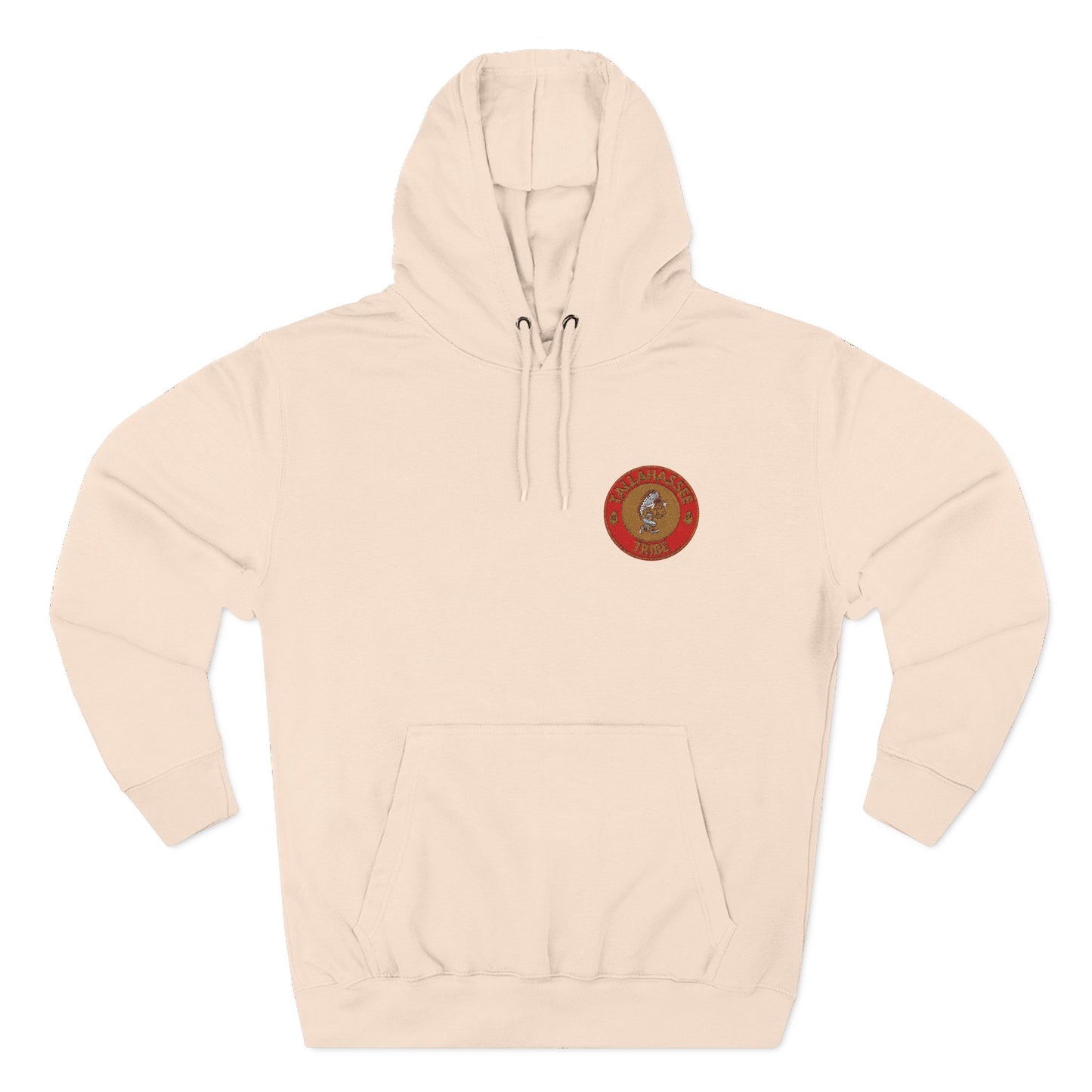 "Tallahassee Tribe" Three-Panel, Embroidered Fleece Hoodie