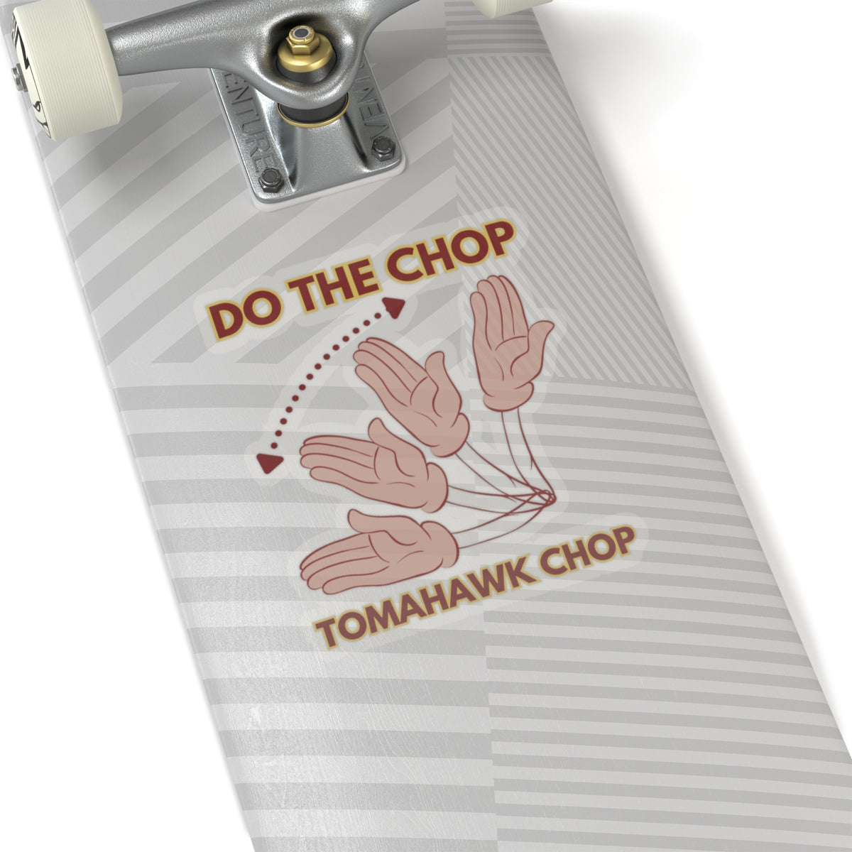Roll Tribe "DO THE CHOP" Kiss-Cut Stickers
