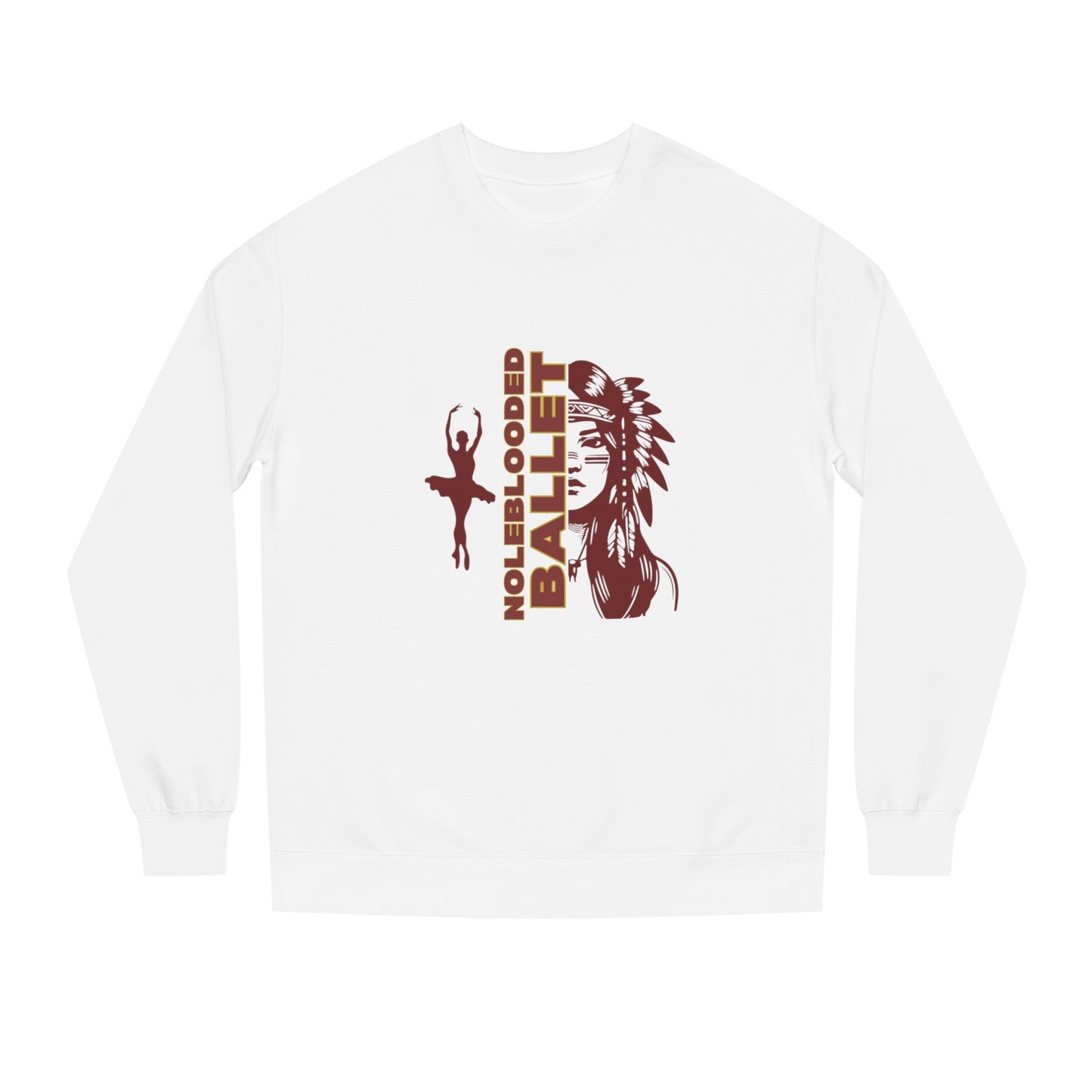 Noleblooded Athletics - Ballet Unisex Crew Neck Sweatshirt
