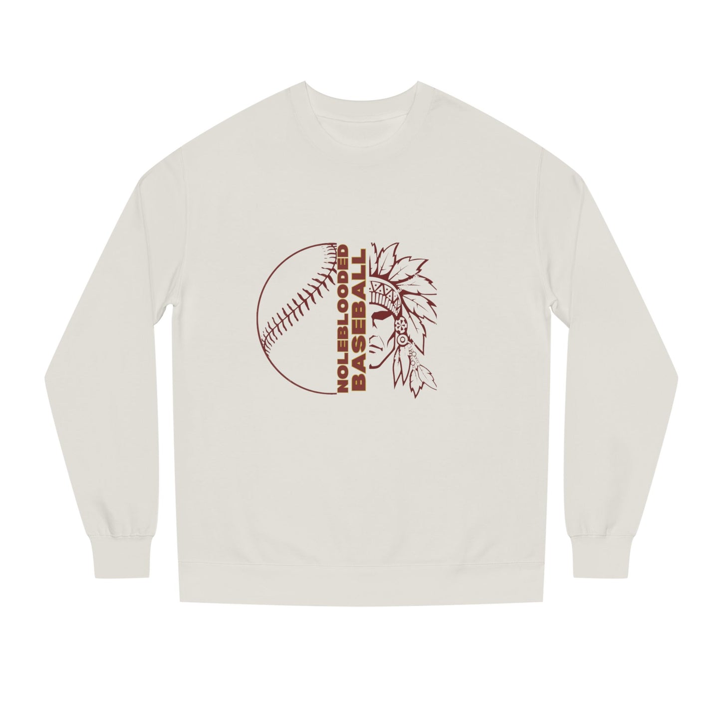 Noleblooded Athletics - Baseball Unisex Double-Sided, Sweatshirt
