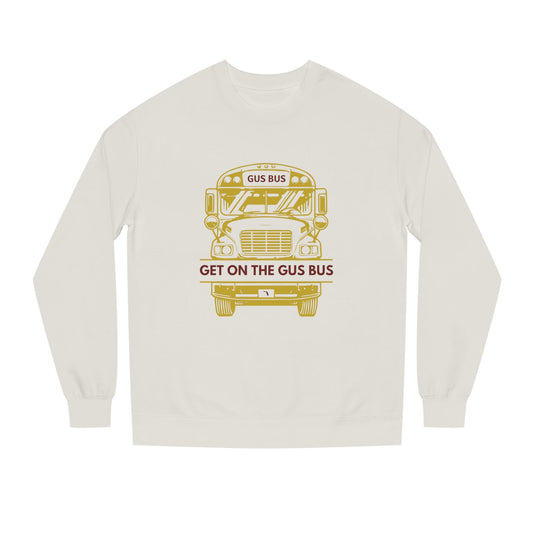 Roll Tribe "Get On The Gus Bus"  Unisex Crew Neck Sweatshirt