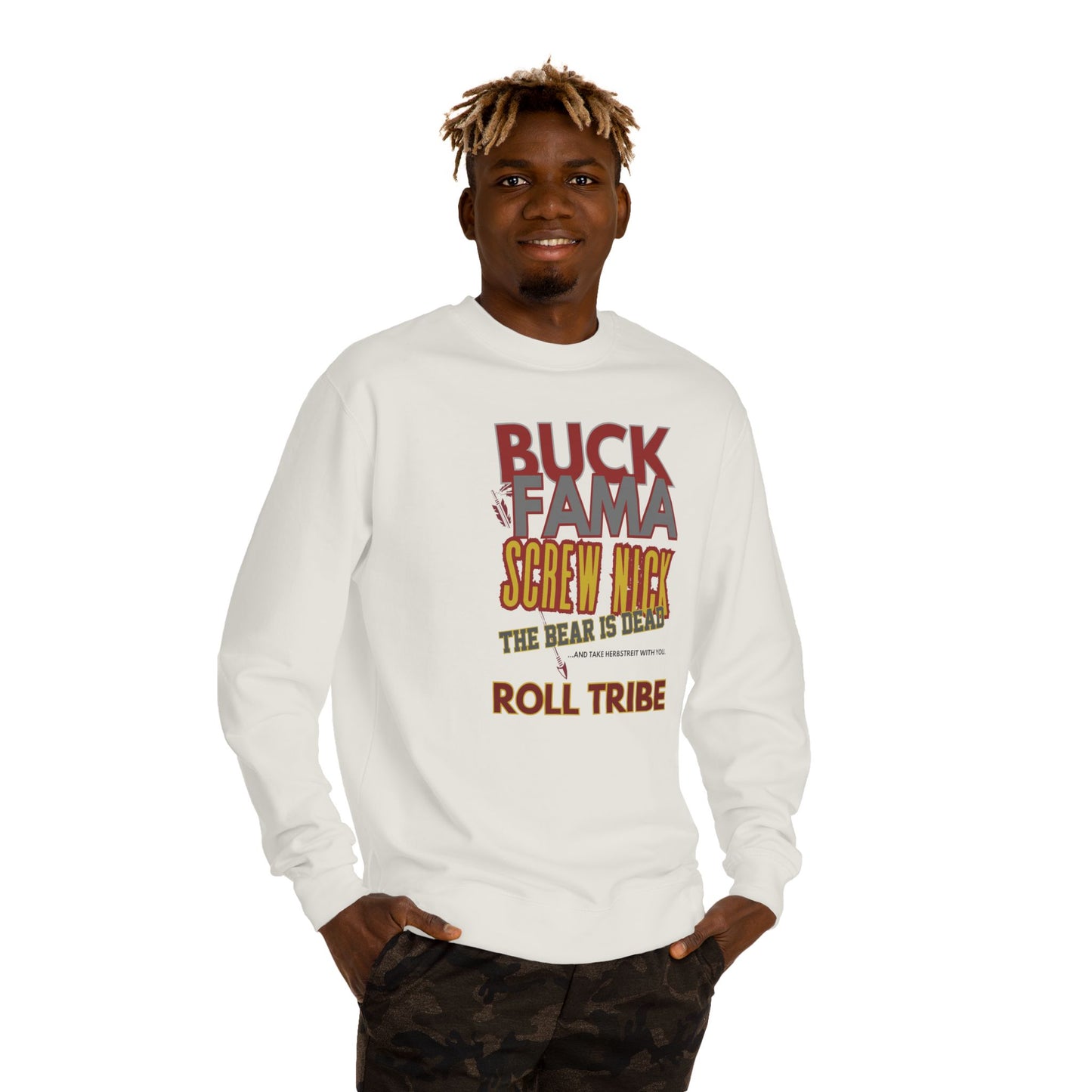 Roll Tribe "Screw Nick" Unisex Crew Neck Sweatshirt