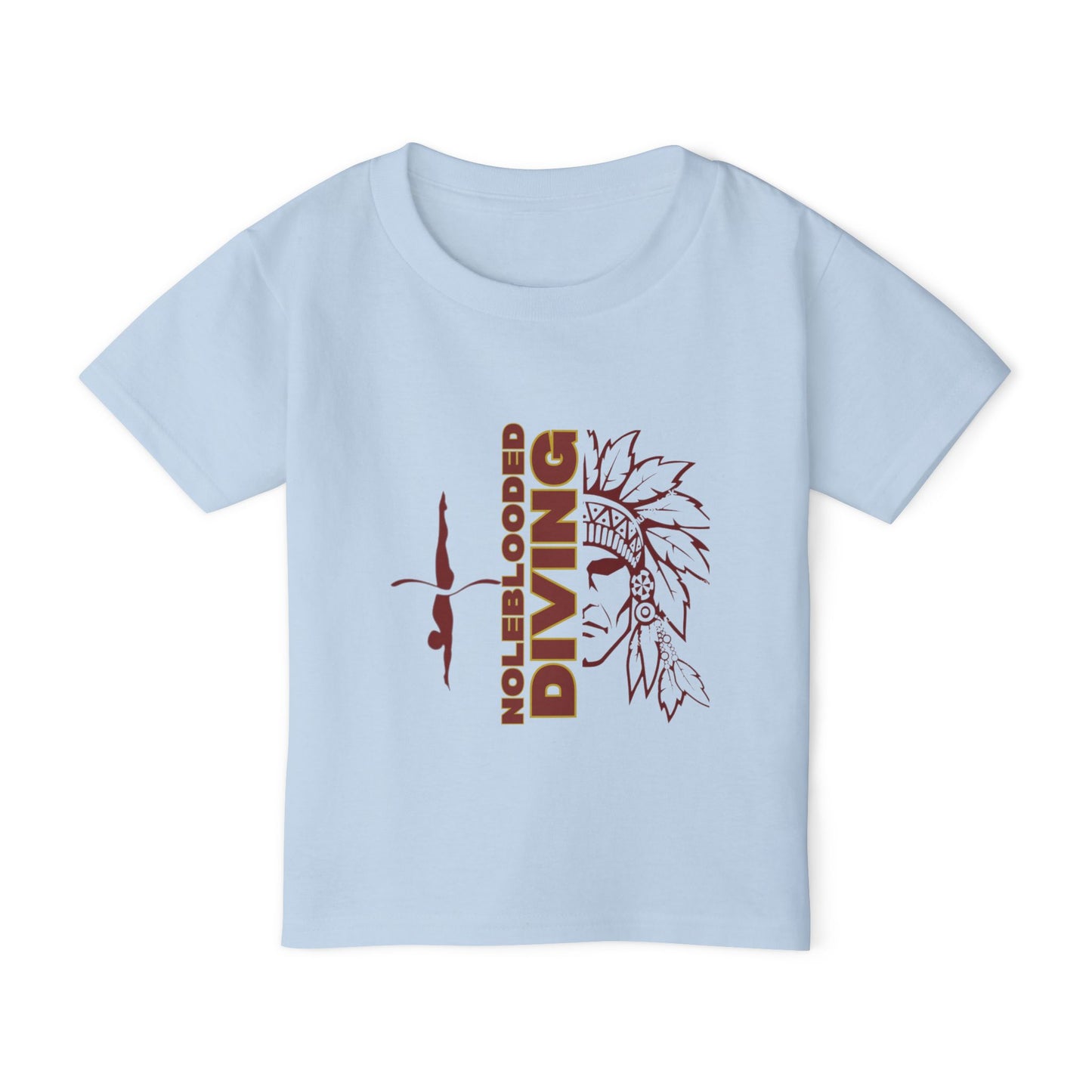 Noleblooded Athletics - Diving Toddler Double-Sided, Graphic T-Shirt