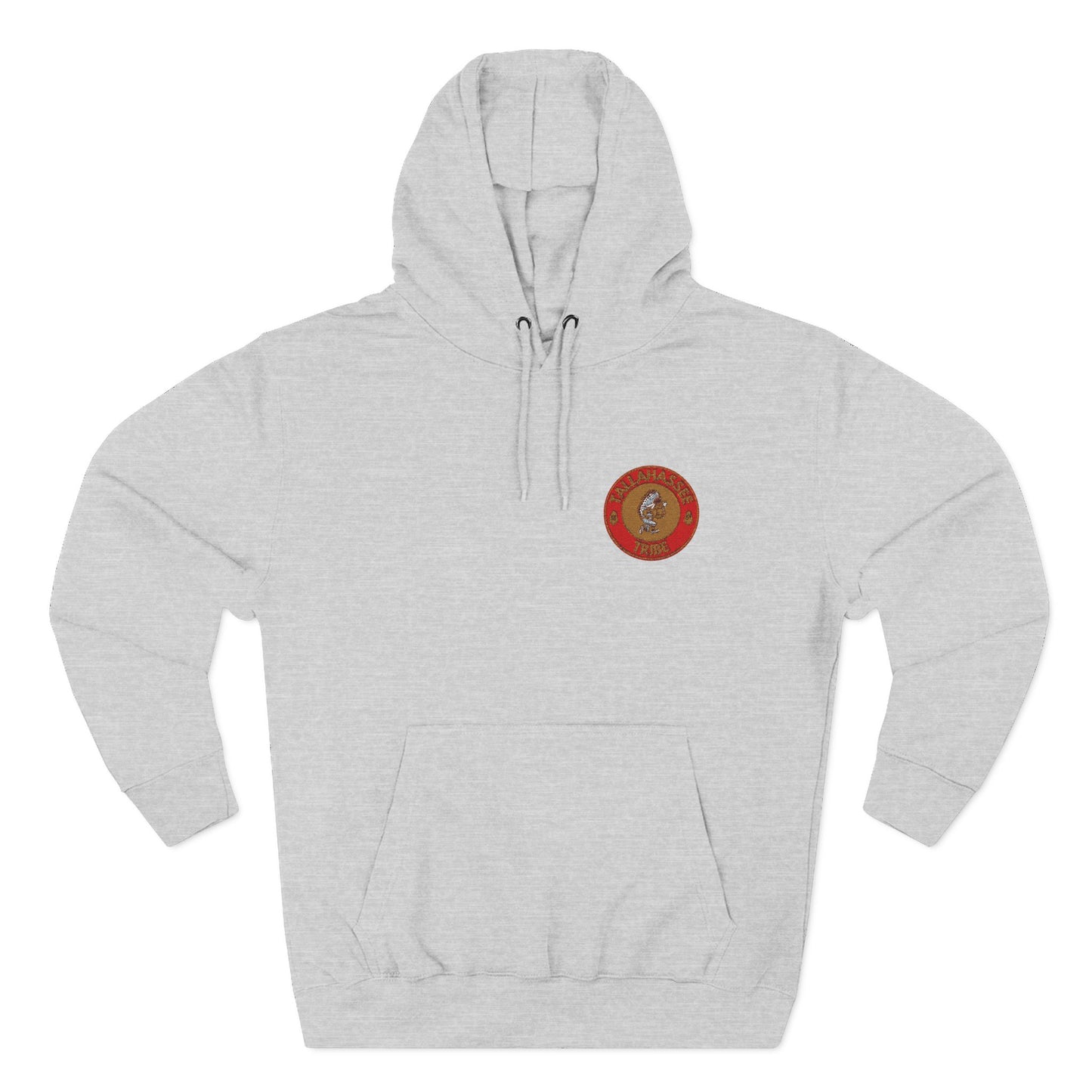 "Tallahassee Tribe" Three-Panel, Embroidered Fleece Hoodie