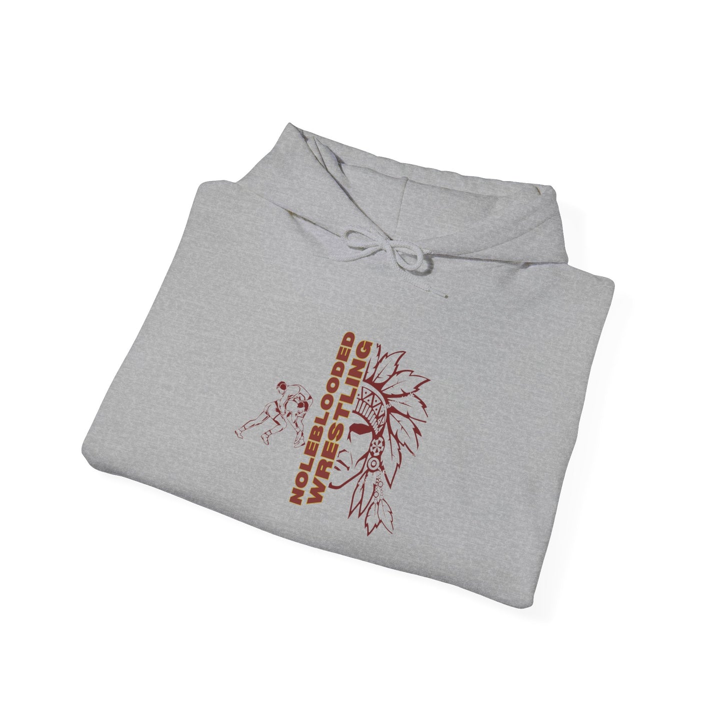 Noleblooded Athletics - Wrestling Unisex Heavy Blend Hoodie