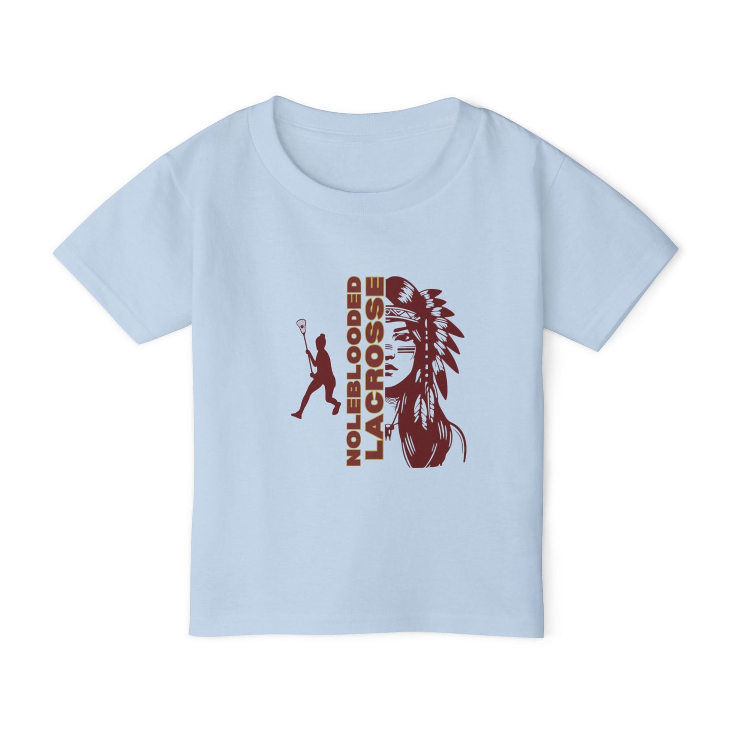 Noleblooded Athletics - Ladies Lacrosse Double-Sided,  Toddler T-Shirt