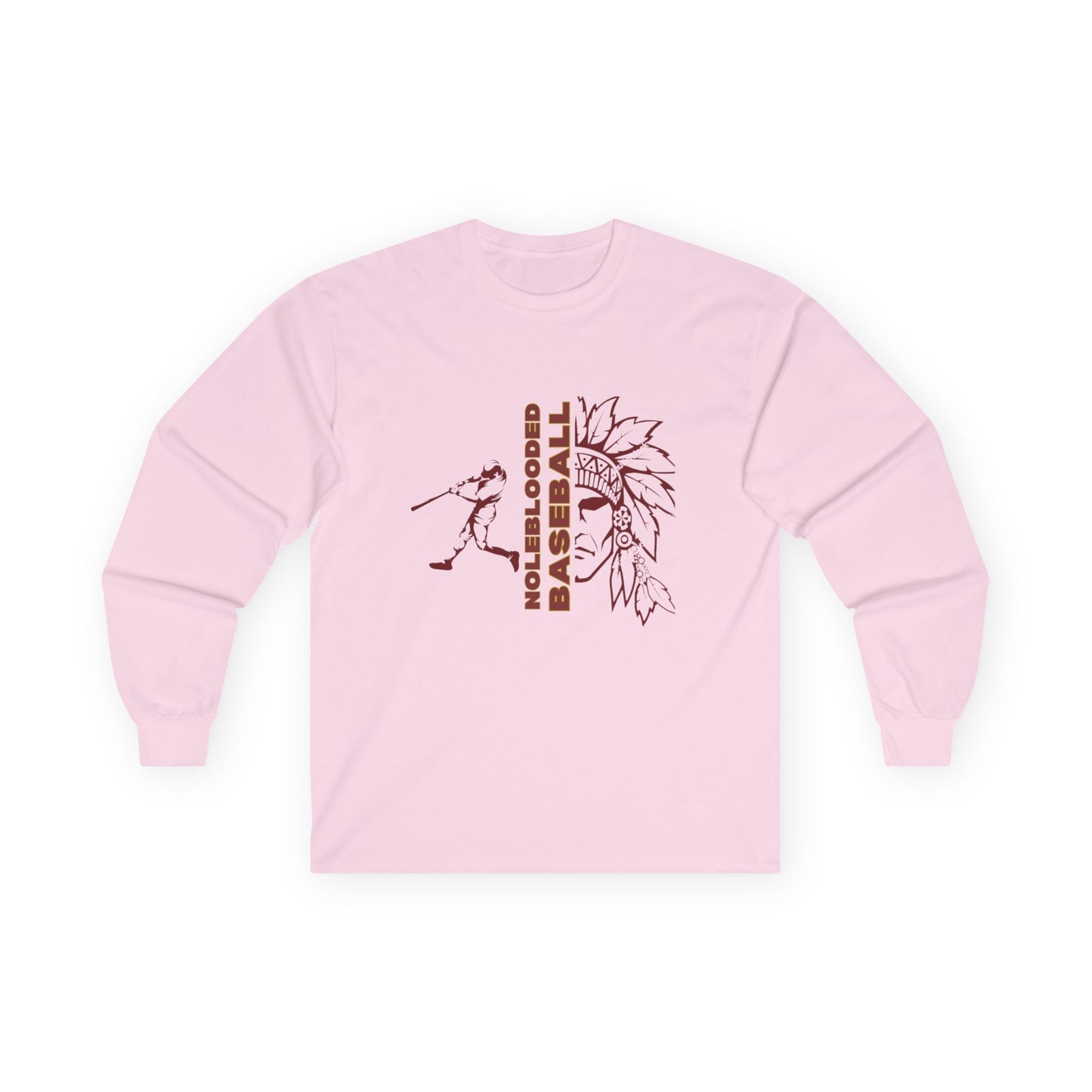 Noleblooded Athletics - Baseball Unisex Ultra Cotton Double-Sided, Long Sleeve Tee