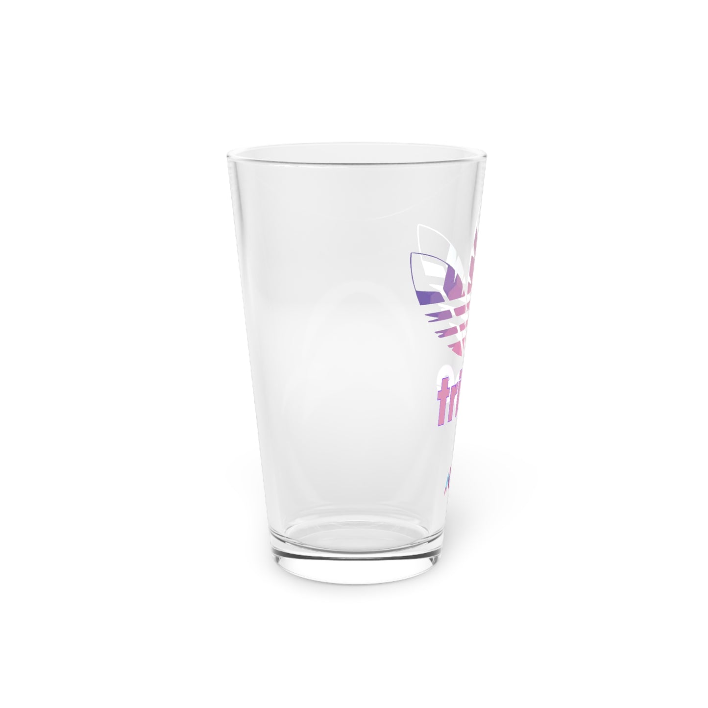 3 Feathers "Trippy Tribe" Pint Glass, 16oz