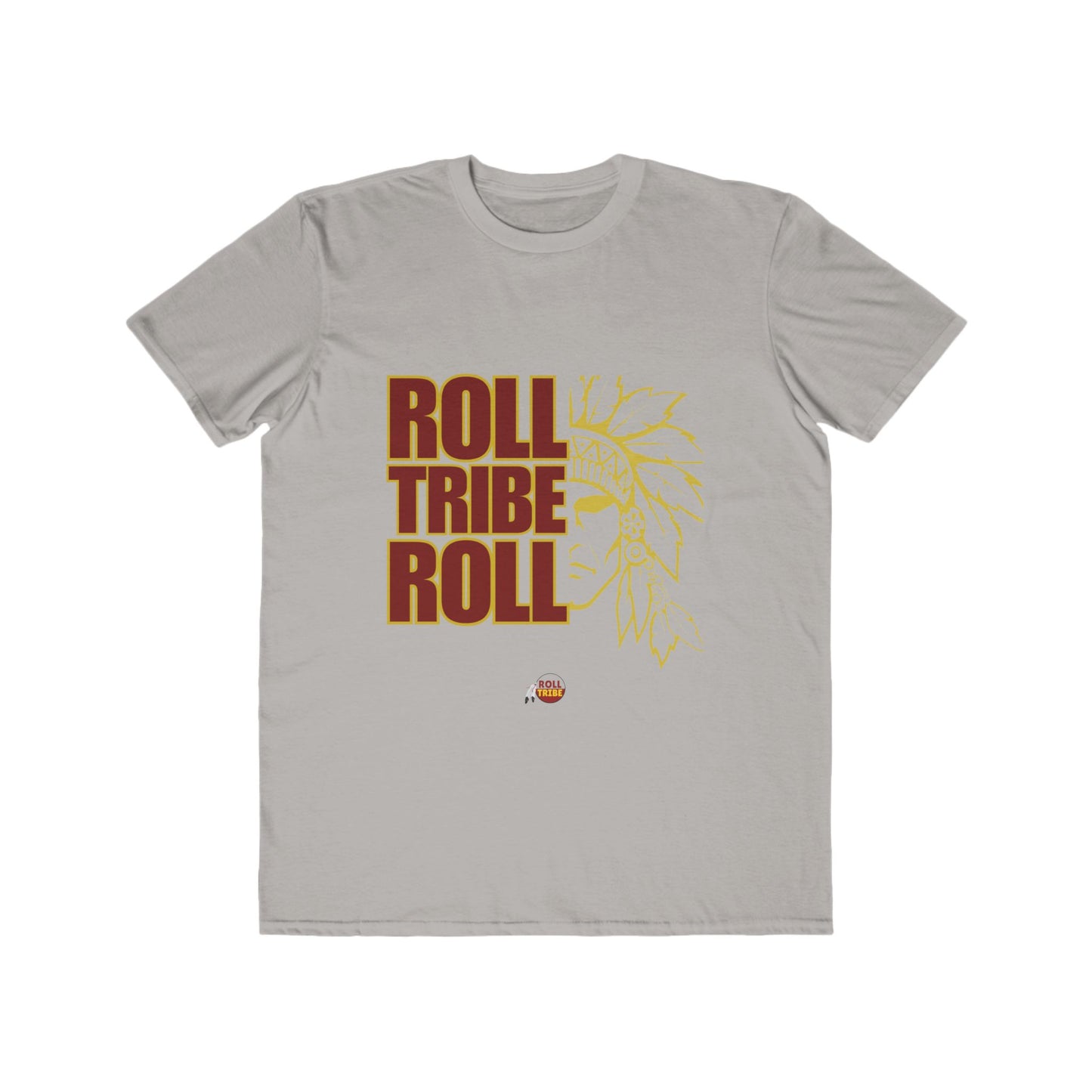 Men's Lightweight Fashion Tee - 'Roll Tribe Roll' Graphic Tee