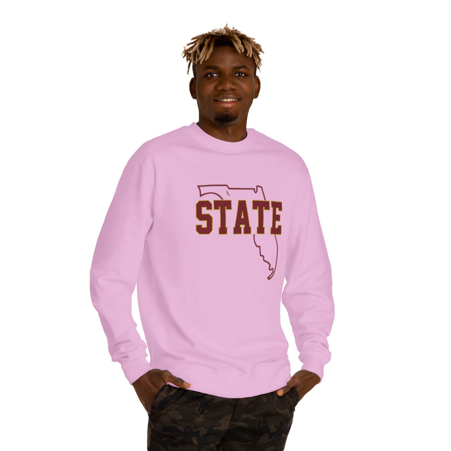 Roll Tribe - "STATE X STATE" Unisex Crew Neck Sweatshirt